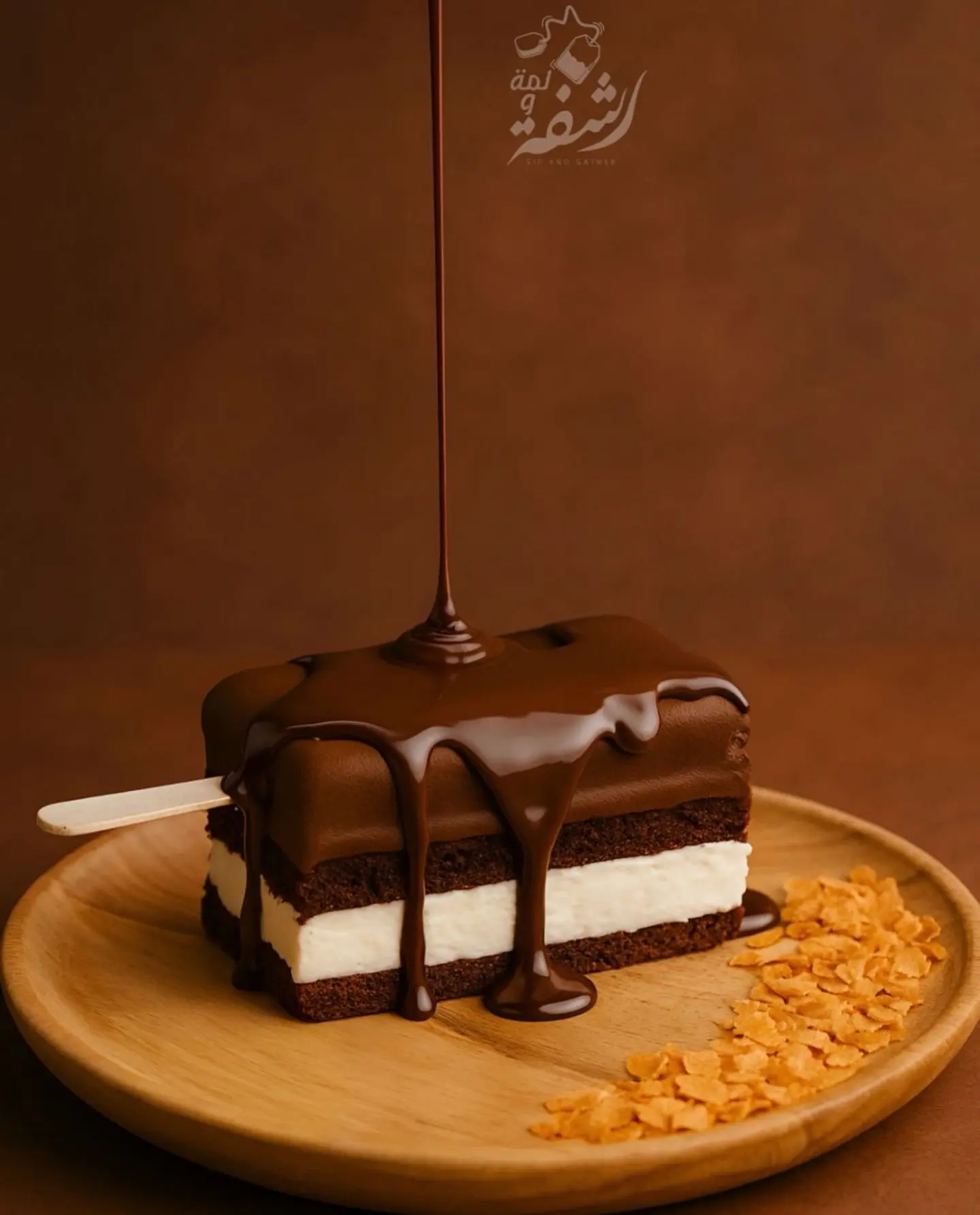 Ice Cream Chocolate Cake