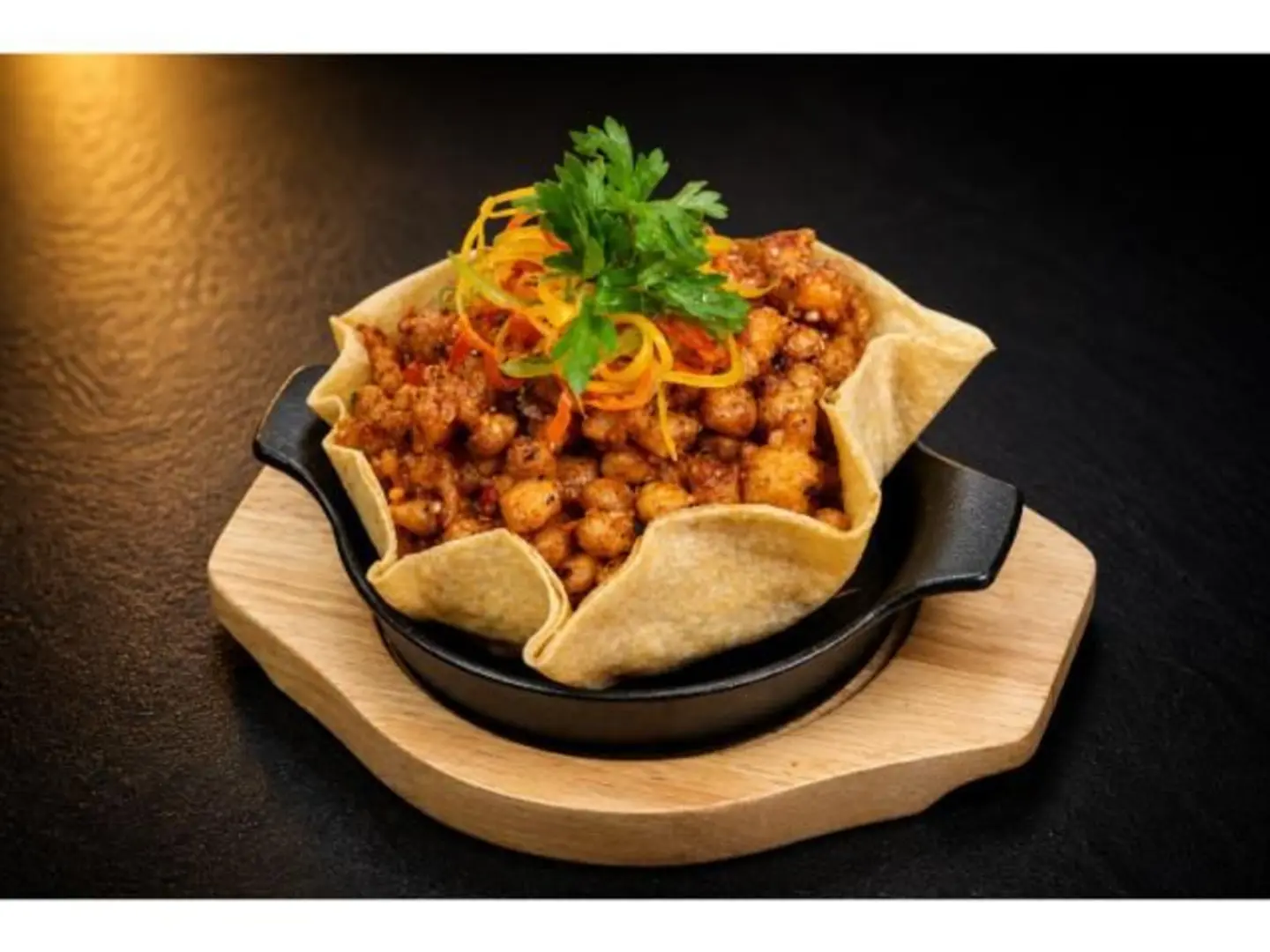 Crispy American Corn With Chilli Pepper