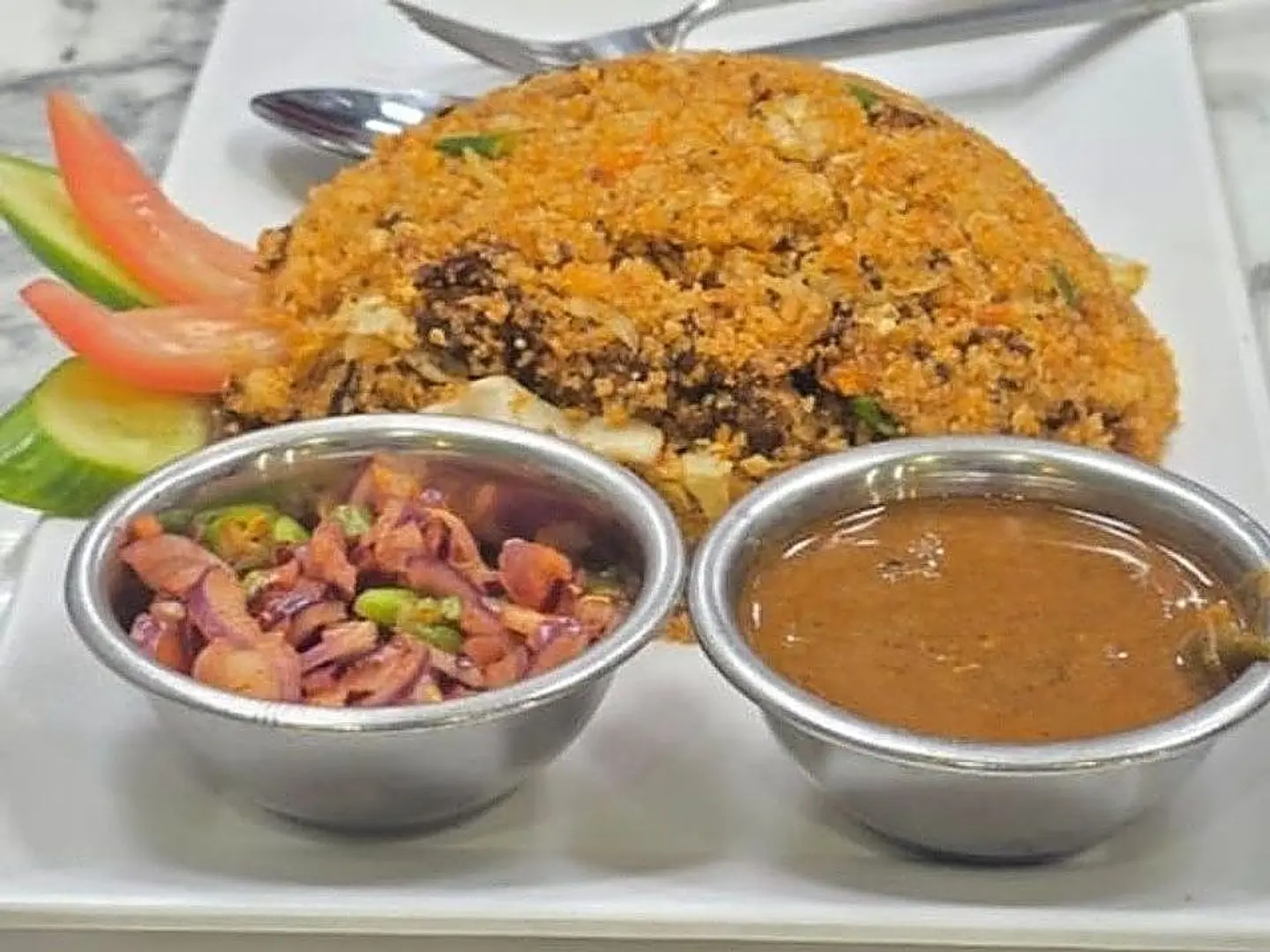 Puttu Kottu (Chicken, Beef Or Combo)