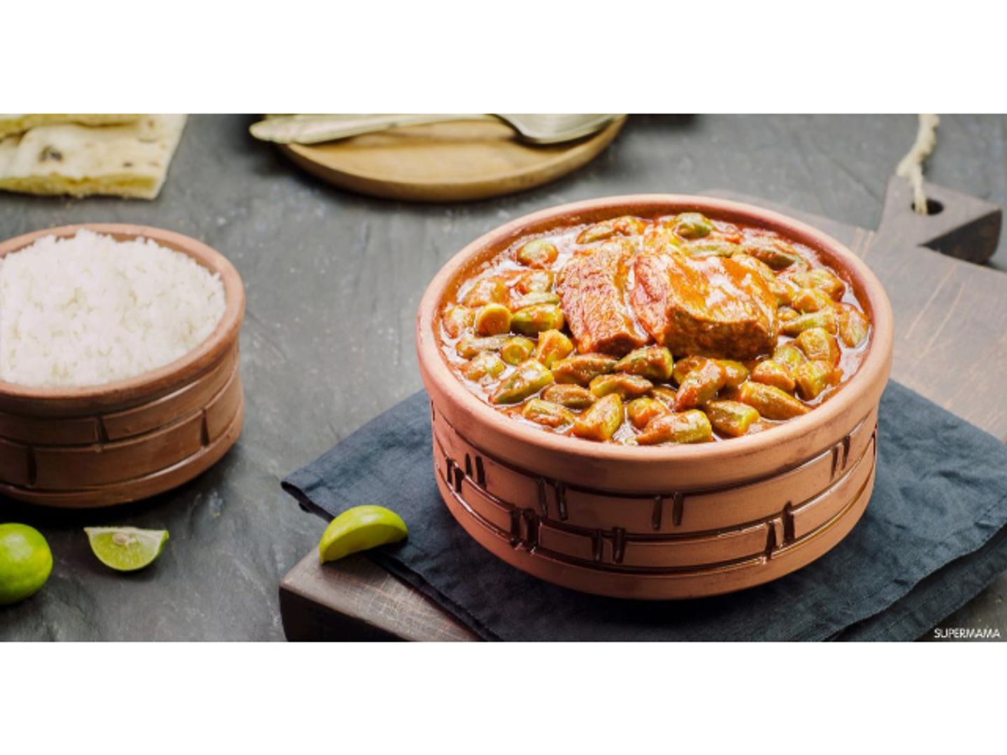Okra Meat Tagine