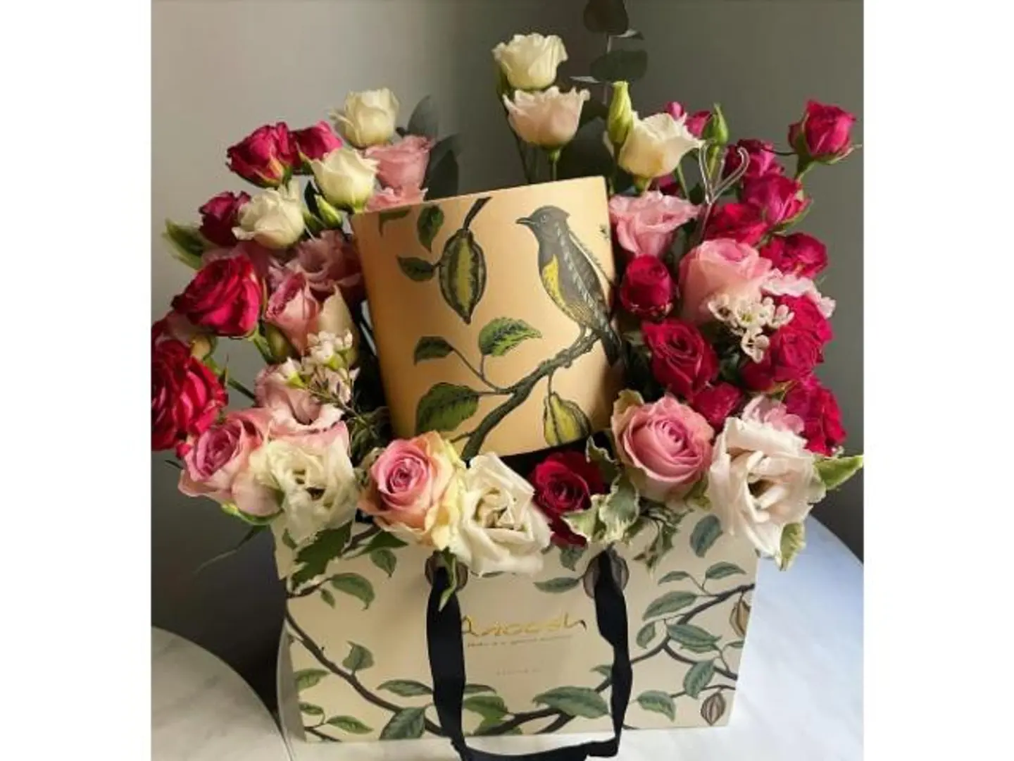 Anoush Sweets With Rose Flowers