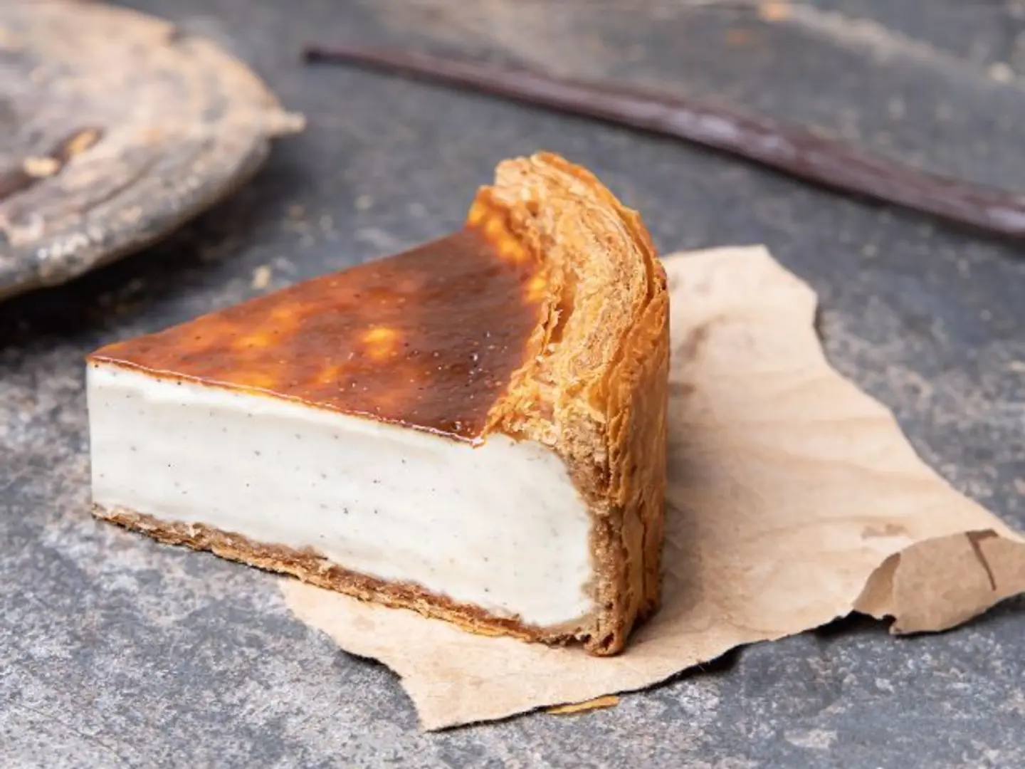 Vanilla Flan Slice