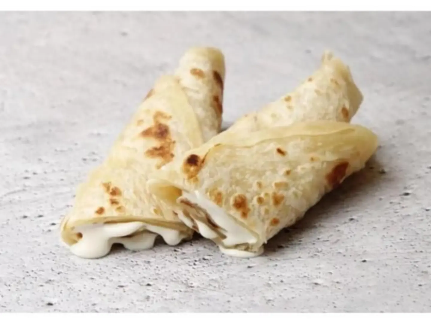 Chapati With Creamy Spread Cheese
