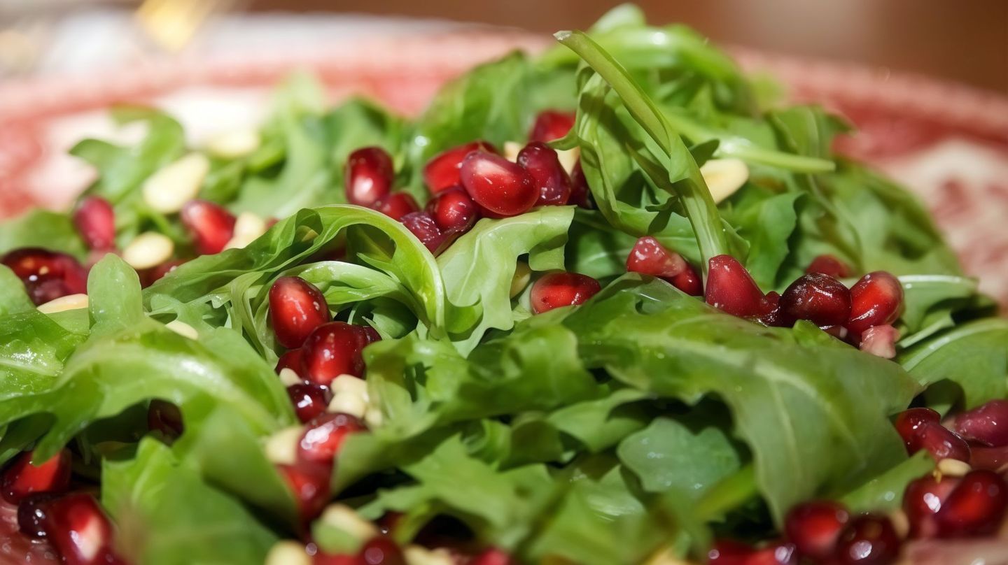 Arugula And Pomegranate Salad