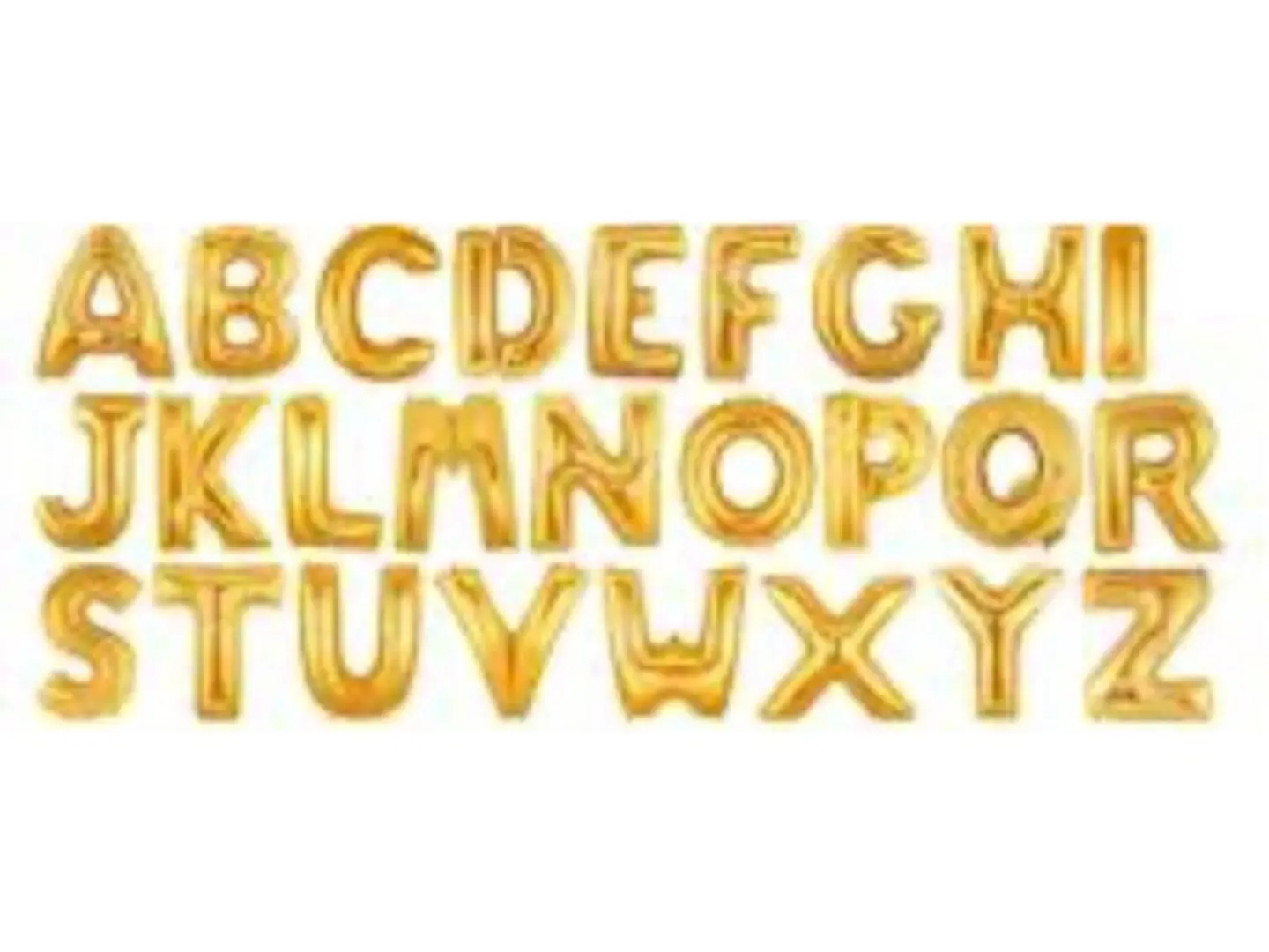 Gold Little Helium Balloon