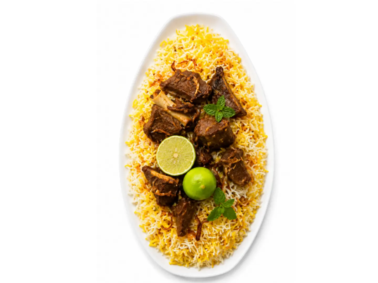 Saffron Mutton Biryani