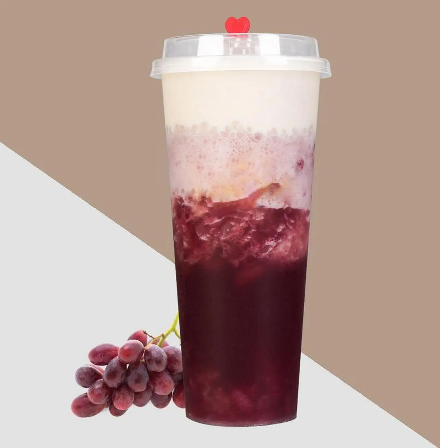 شاي العنب بالجبنة