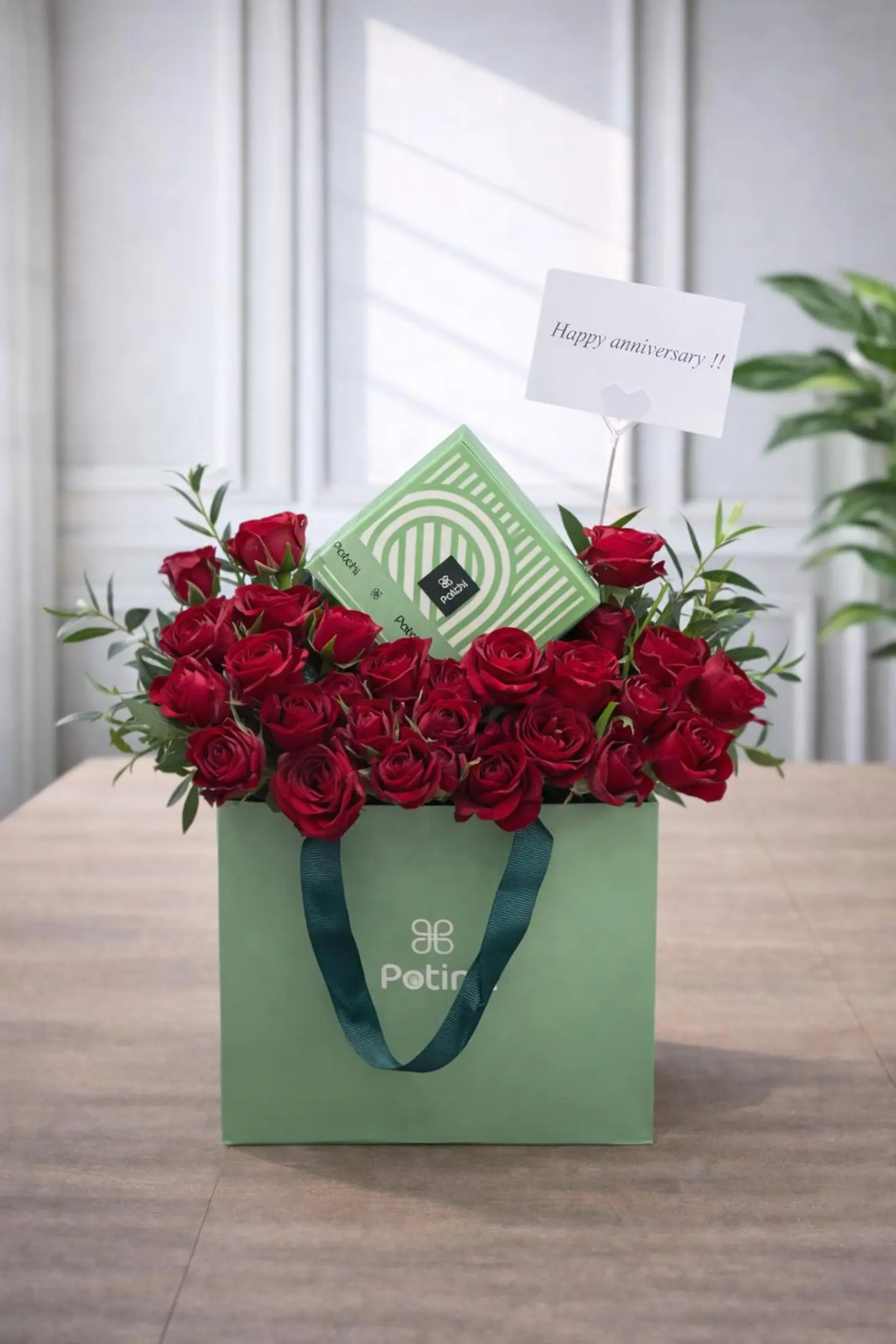 Rose With Patchi Chocolate 6