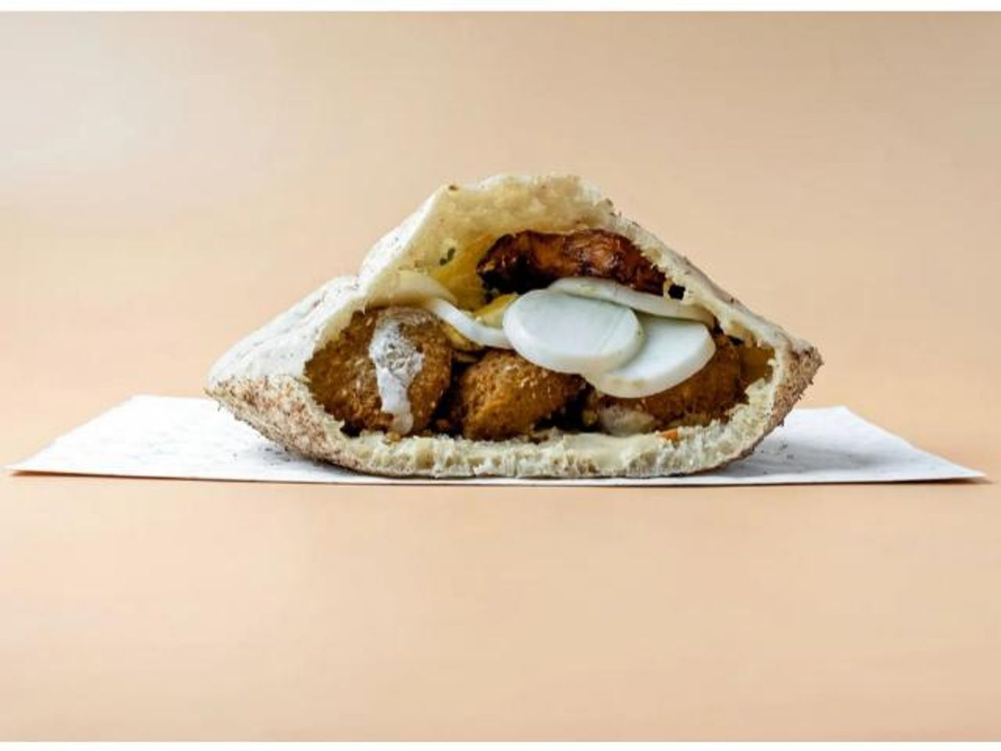 Falafel, Eggs And Hummus