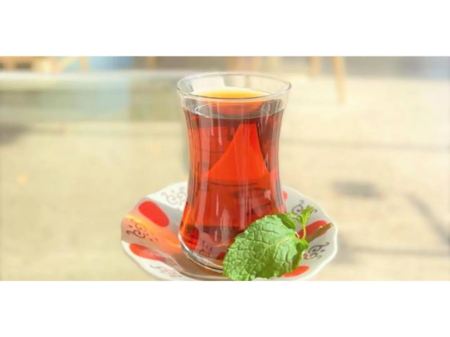 Small Mint Tea Cup