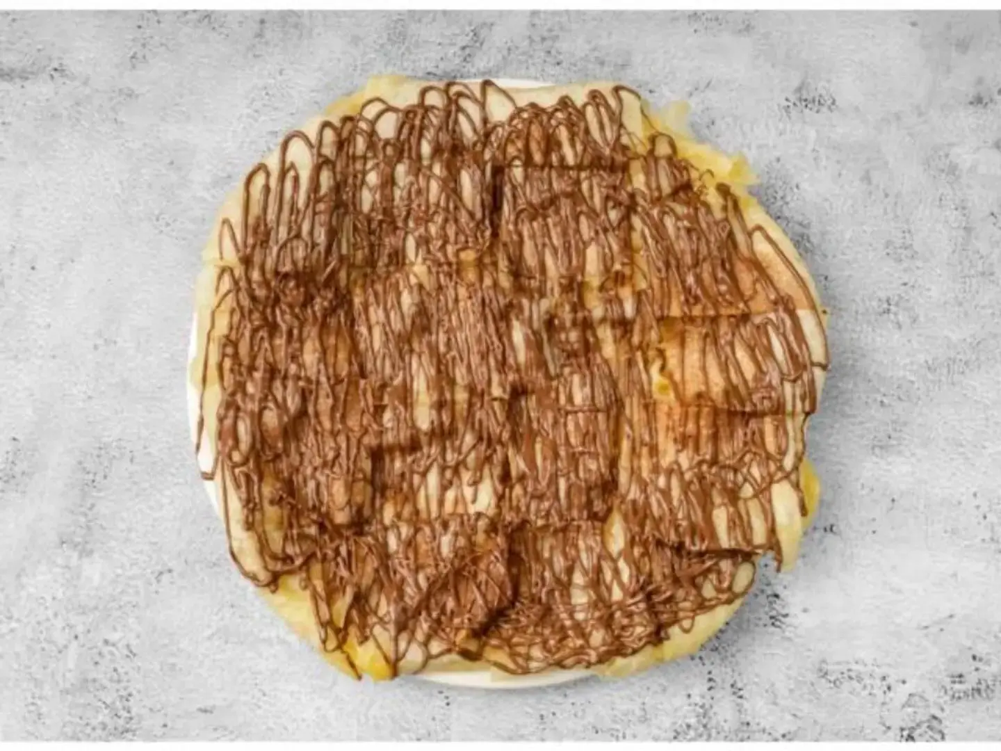 Cream And Nutella Pie