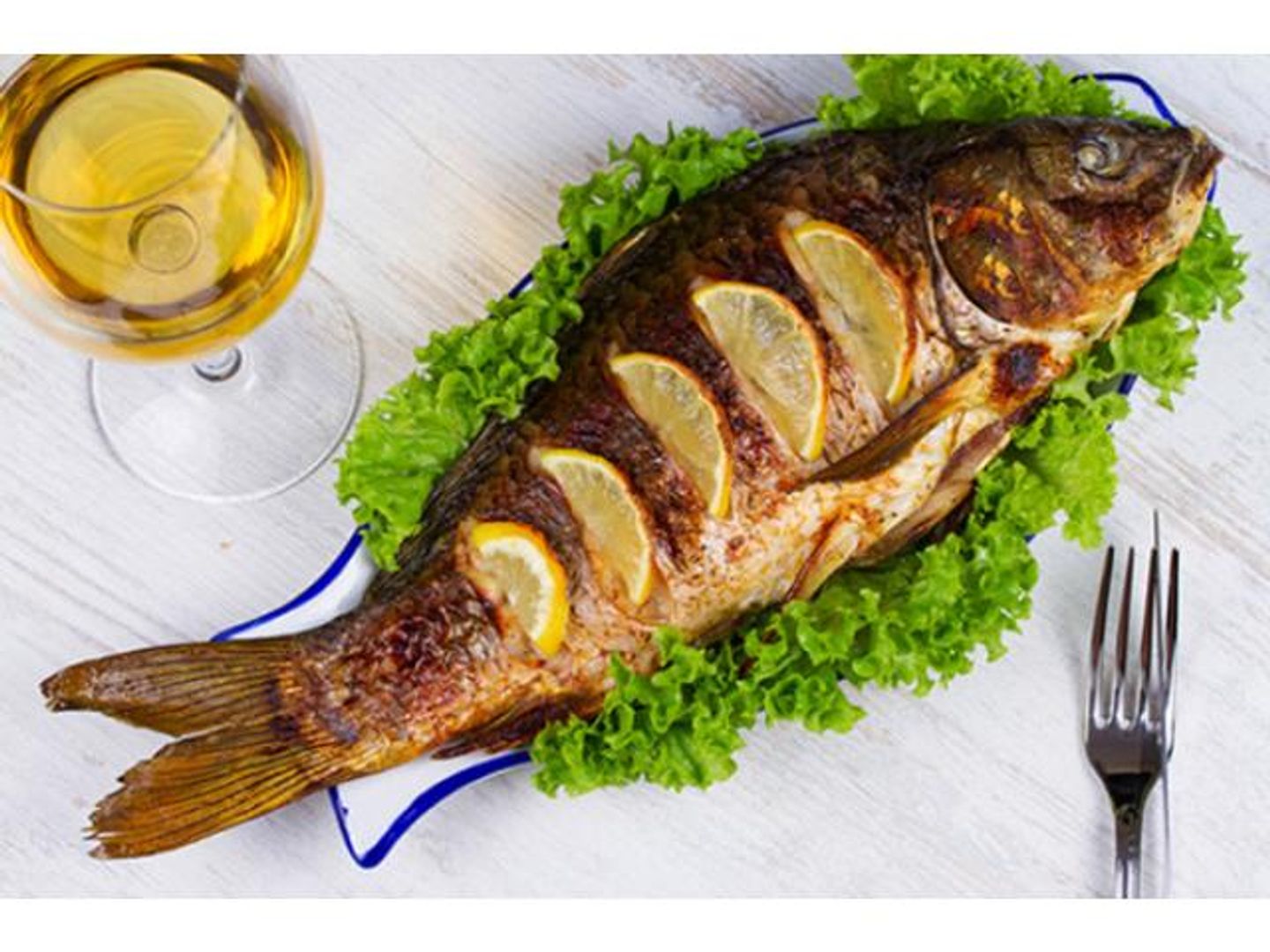 Grilled Hamour Fish On Charcoal