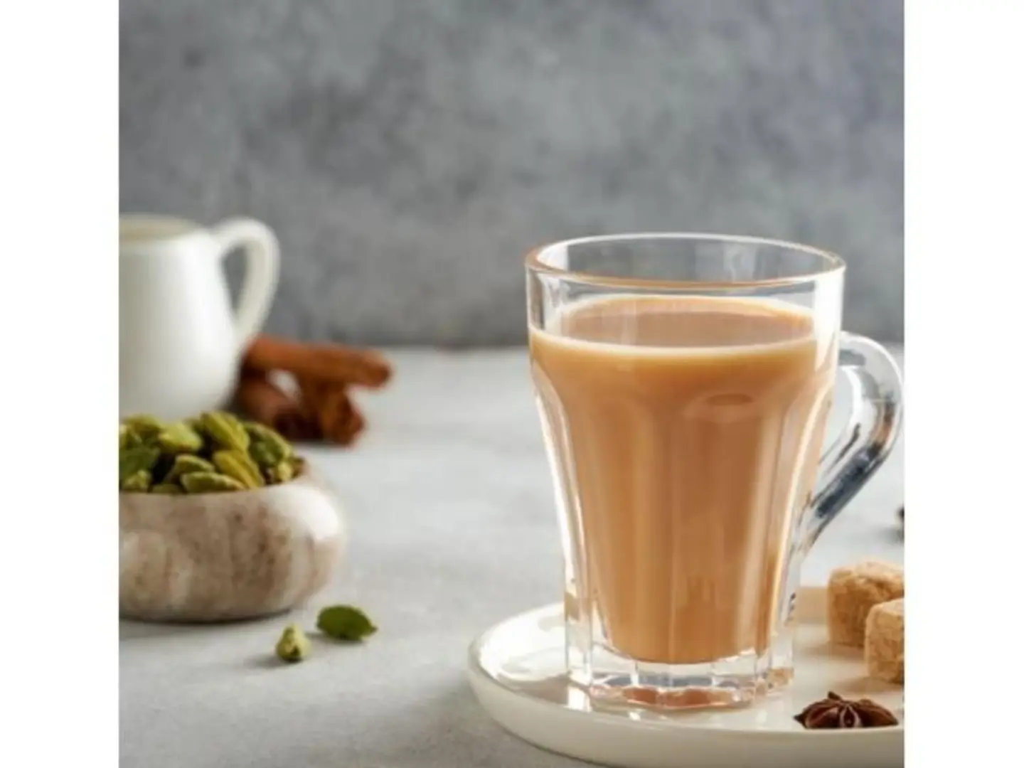 شاي بالحليب