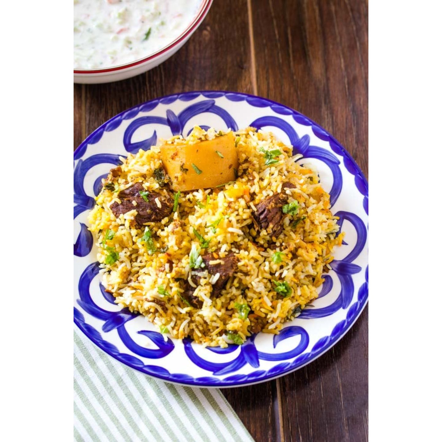 برياني لحم بقري