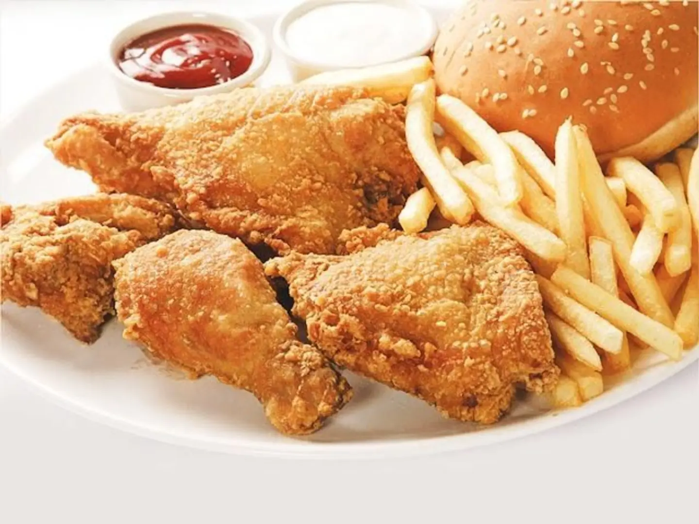 بروستد دجاج حراق