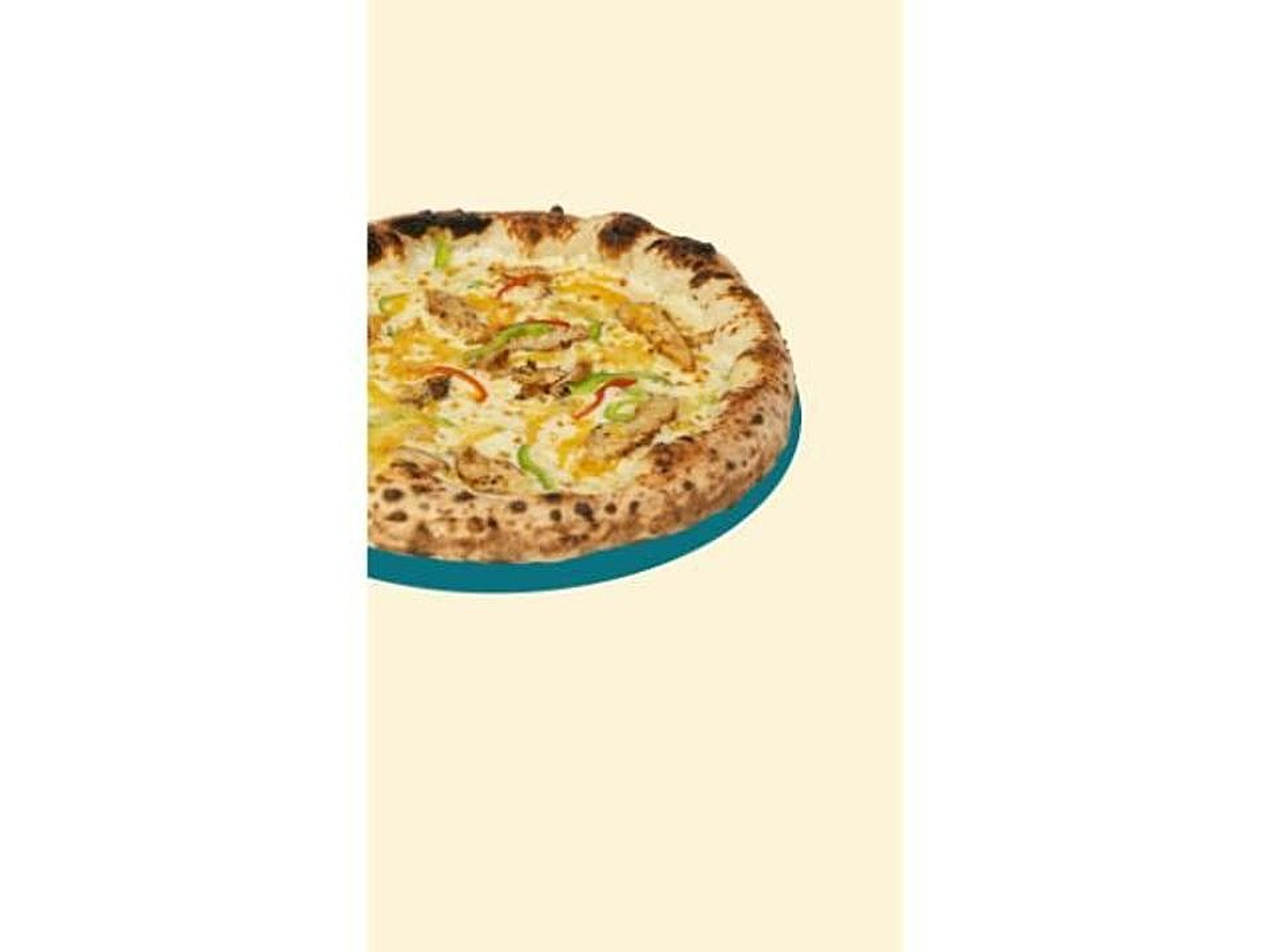 Cheddar Chicken Pizza
