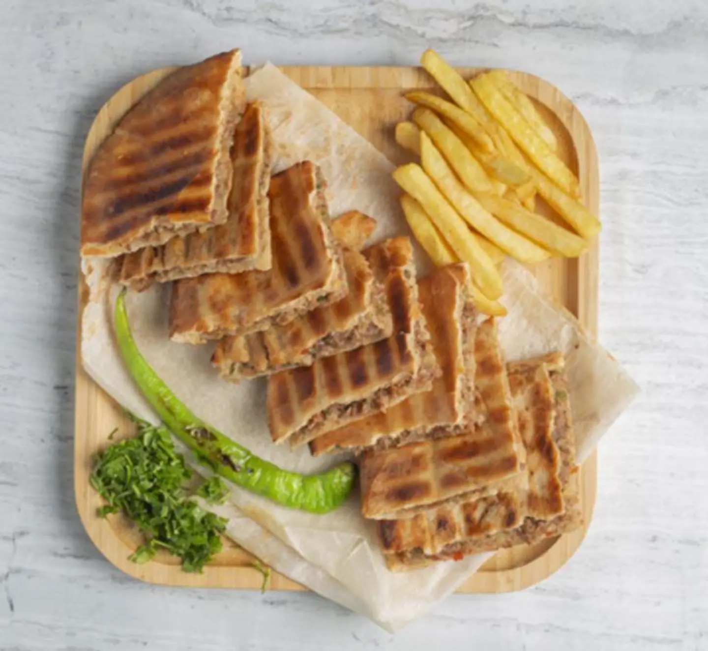 Chicken Arayes For One Person