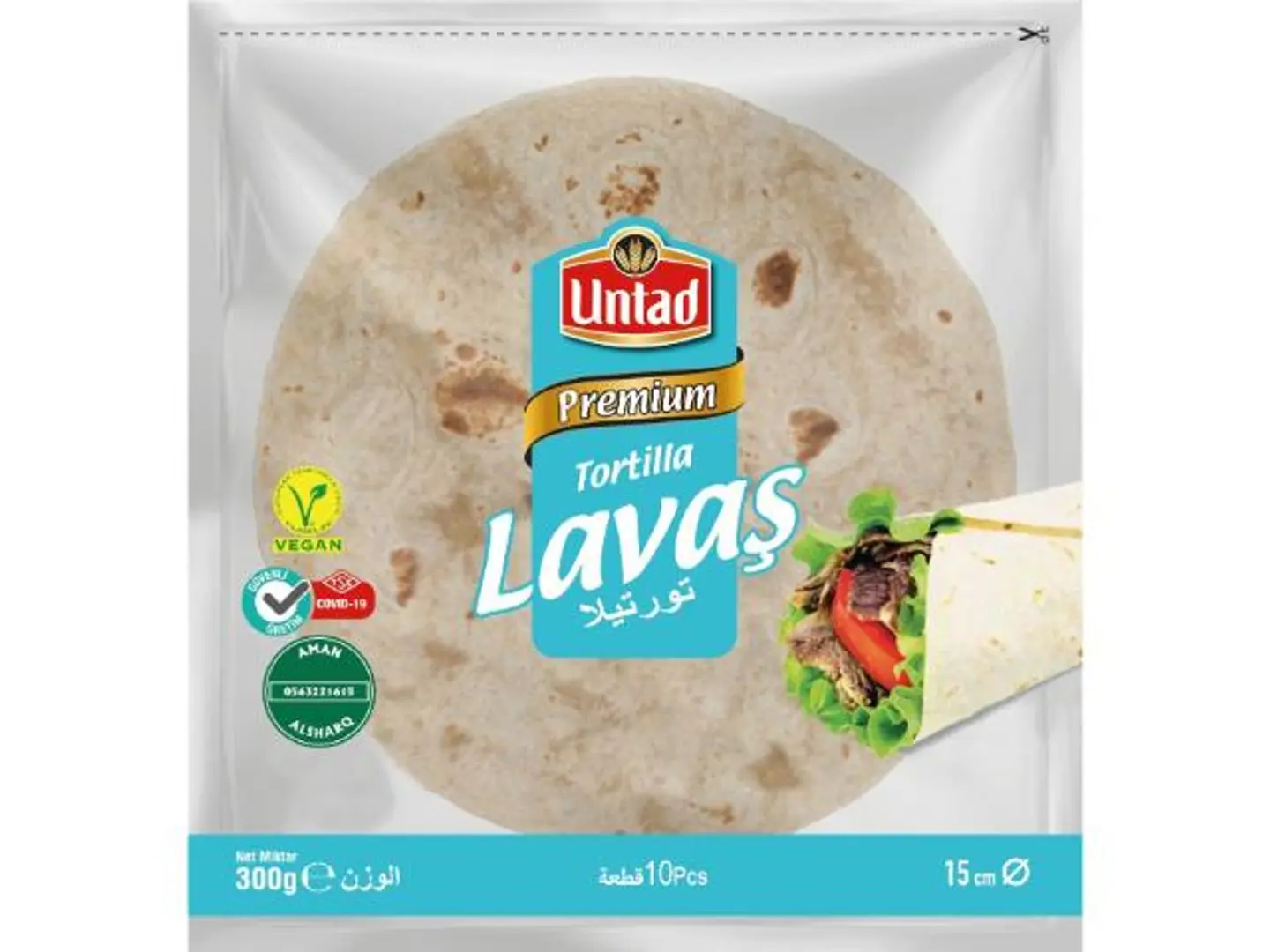 United Tortilla White 25 Cm 650 G