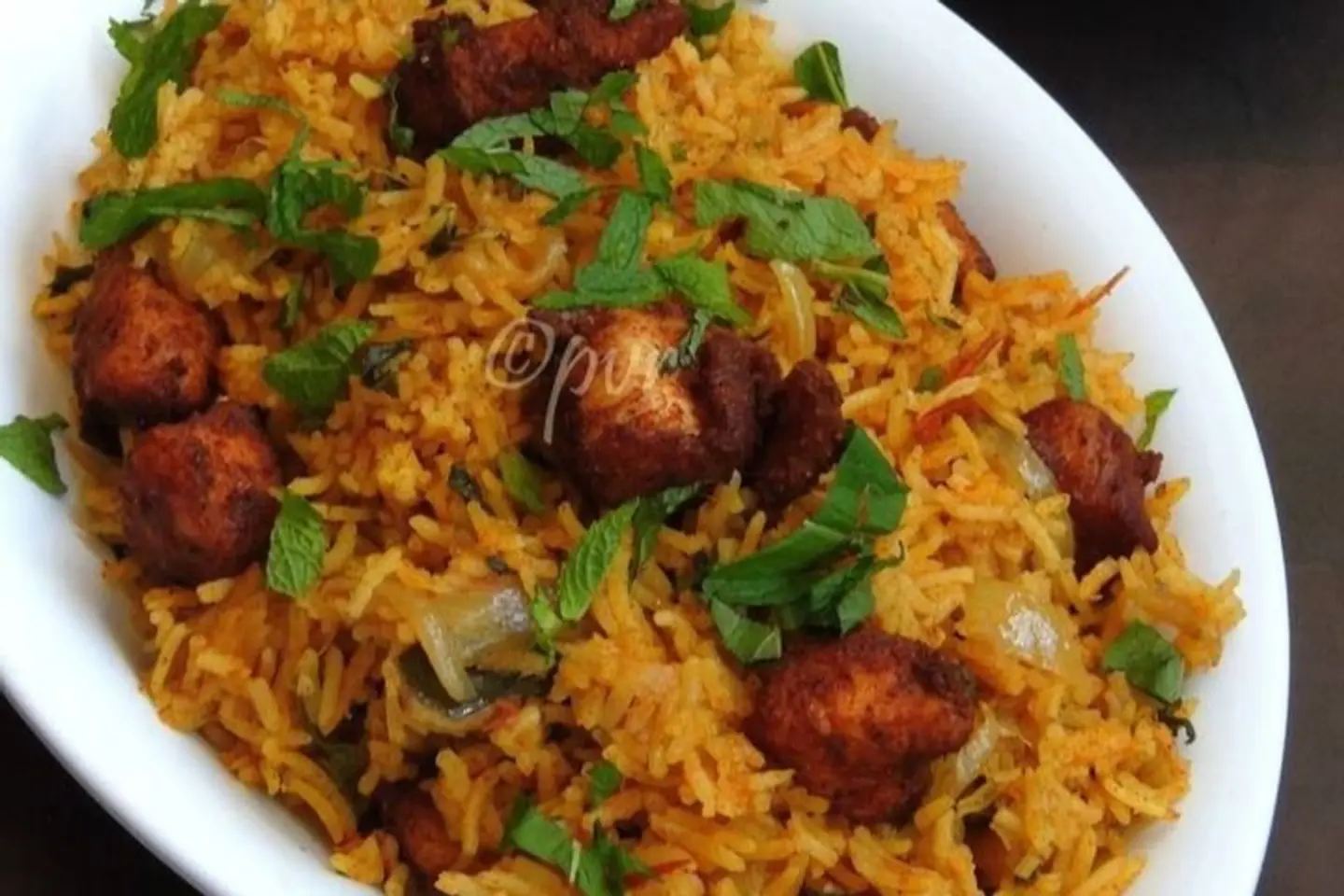 Chicken 65 Briyani
