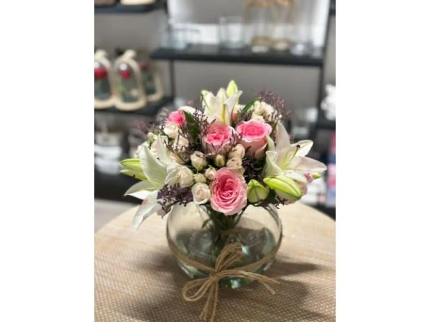 Natural Rose Vase