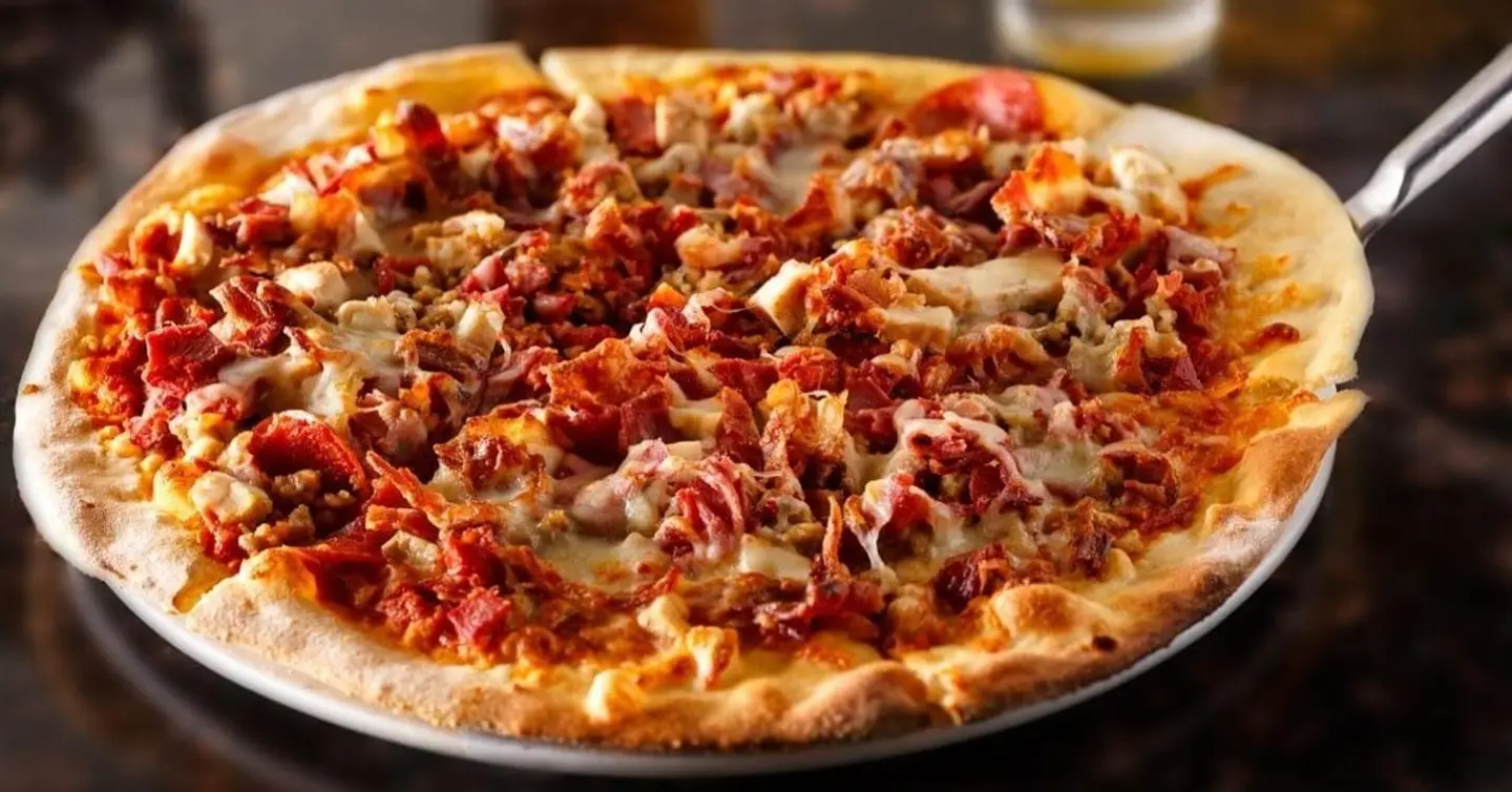 Meat Pieces Pizza