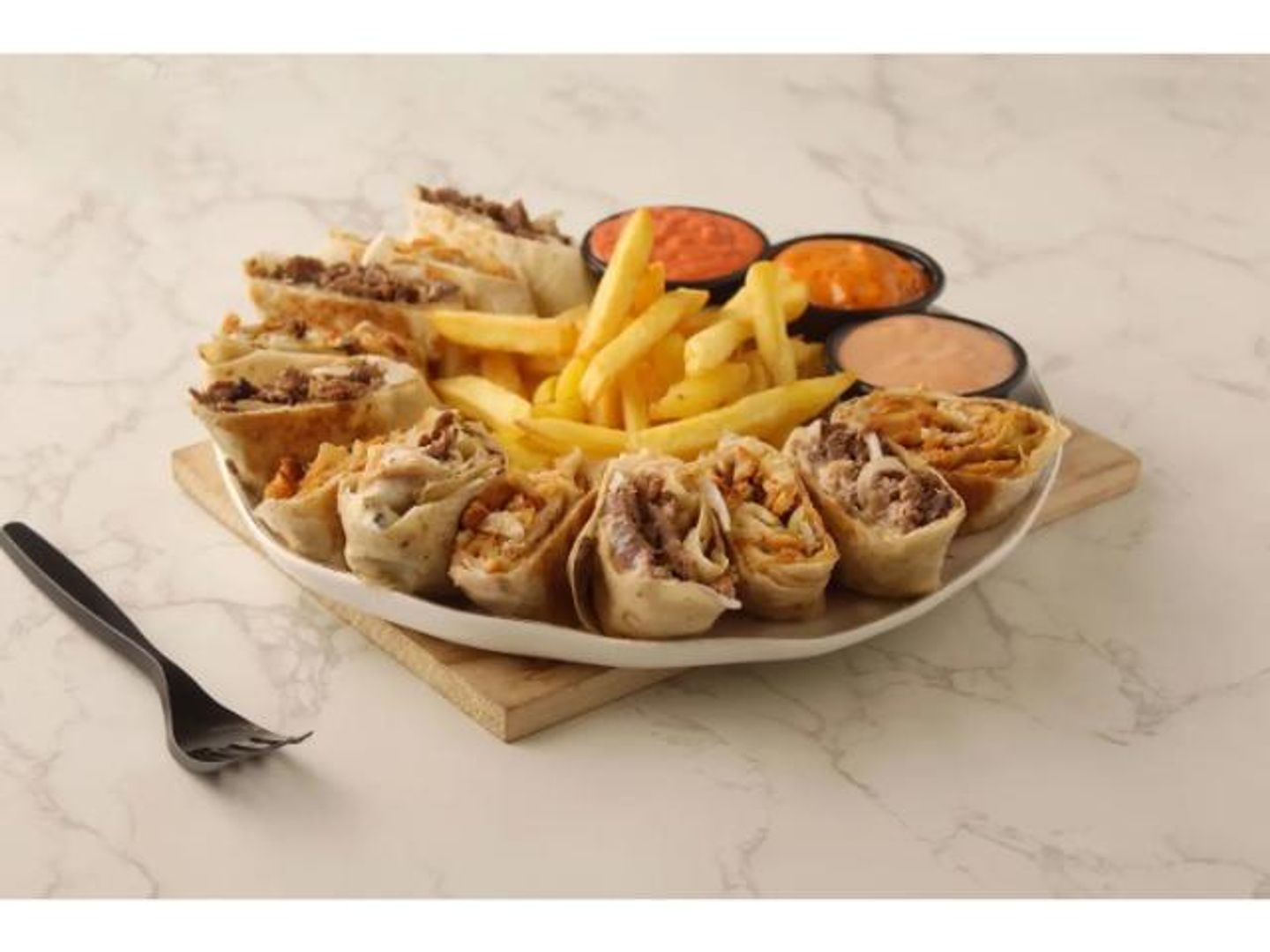 Medium Iskender Shawarma Plate