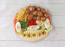 صحن فلافل صغير