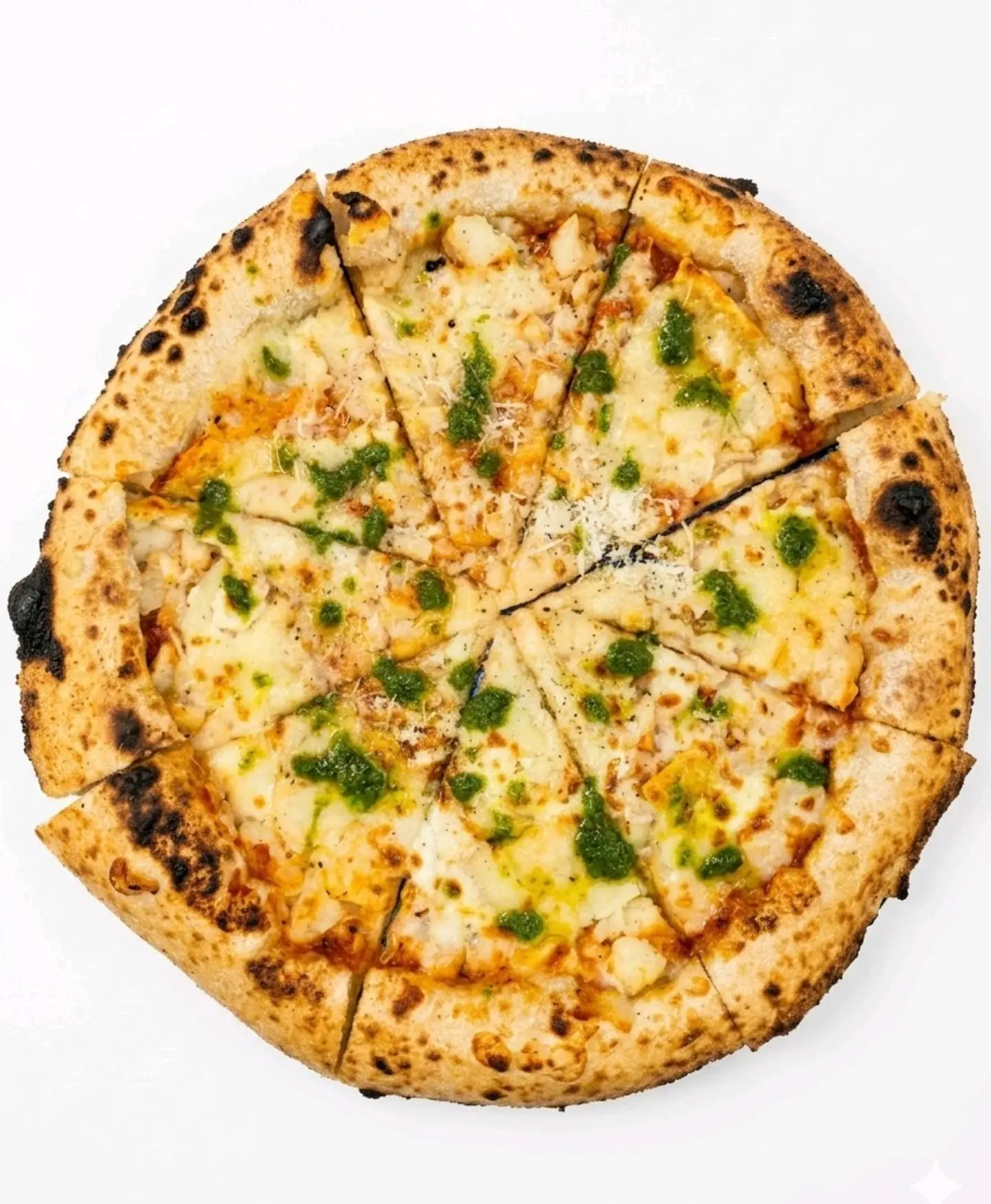 Pesto Cheese Pizza
