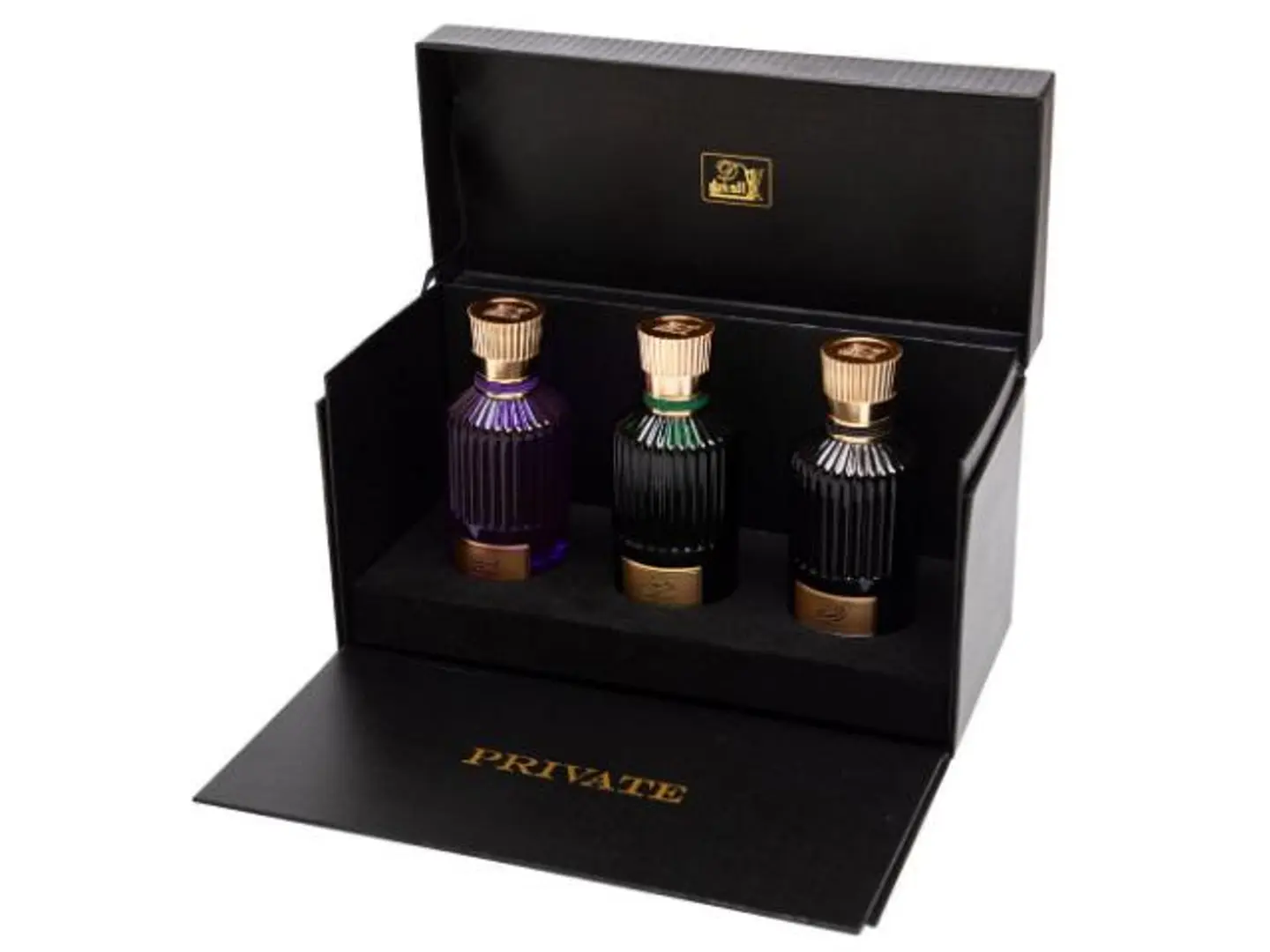 مجموعة برايفت أسود عطور بخاخ 3*100مل المساء بشرى زمرد