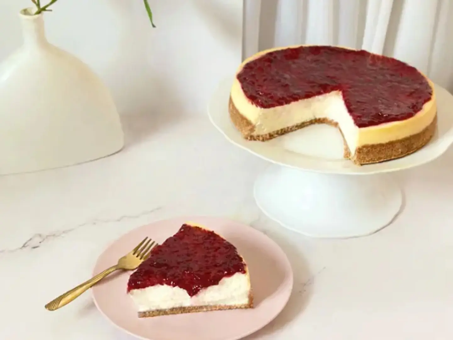 نيويورك تشيزكيك التوت - كبير