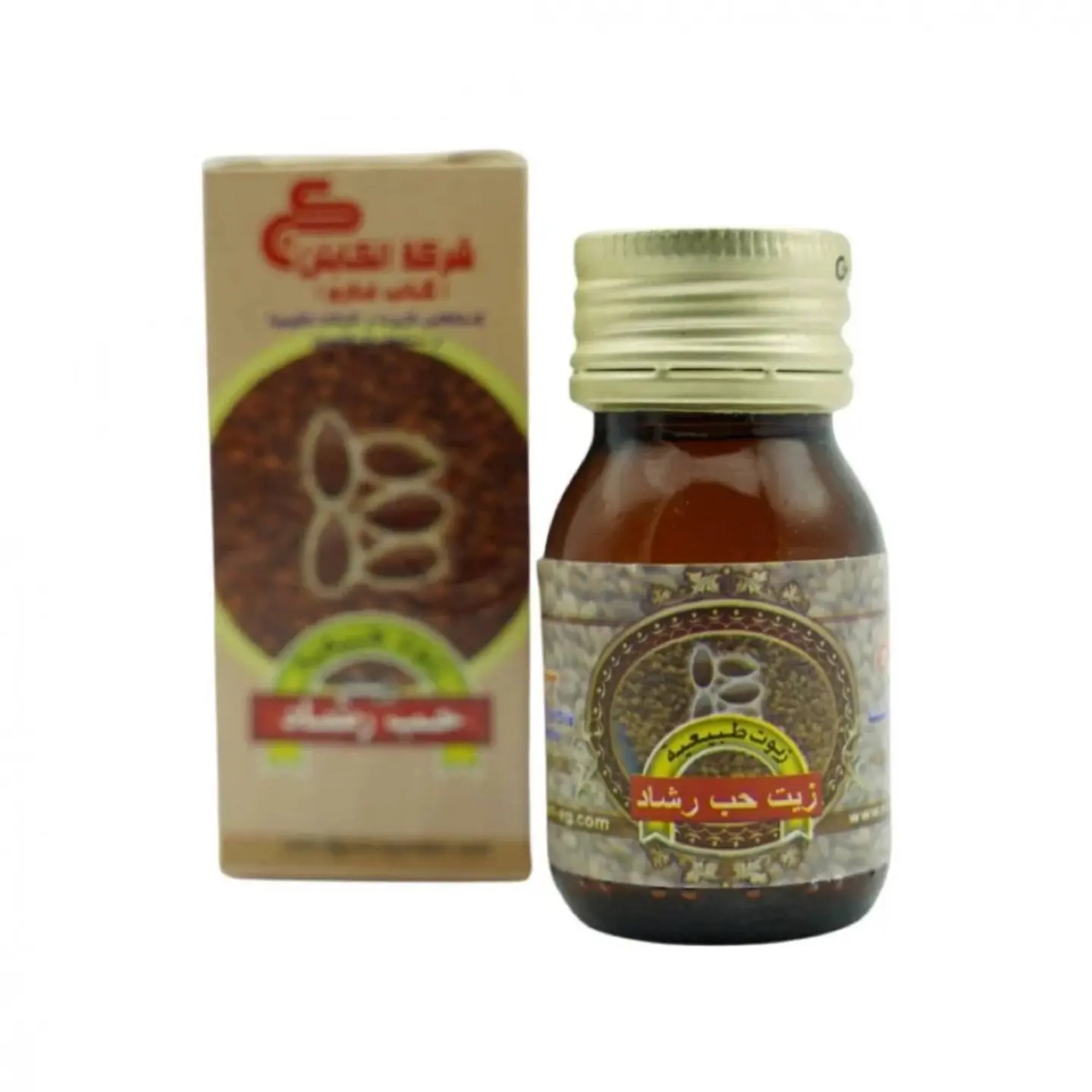 زيت حب الرشاد الكبتن ٣٠ ملي