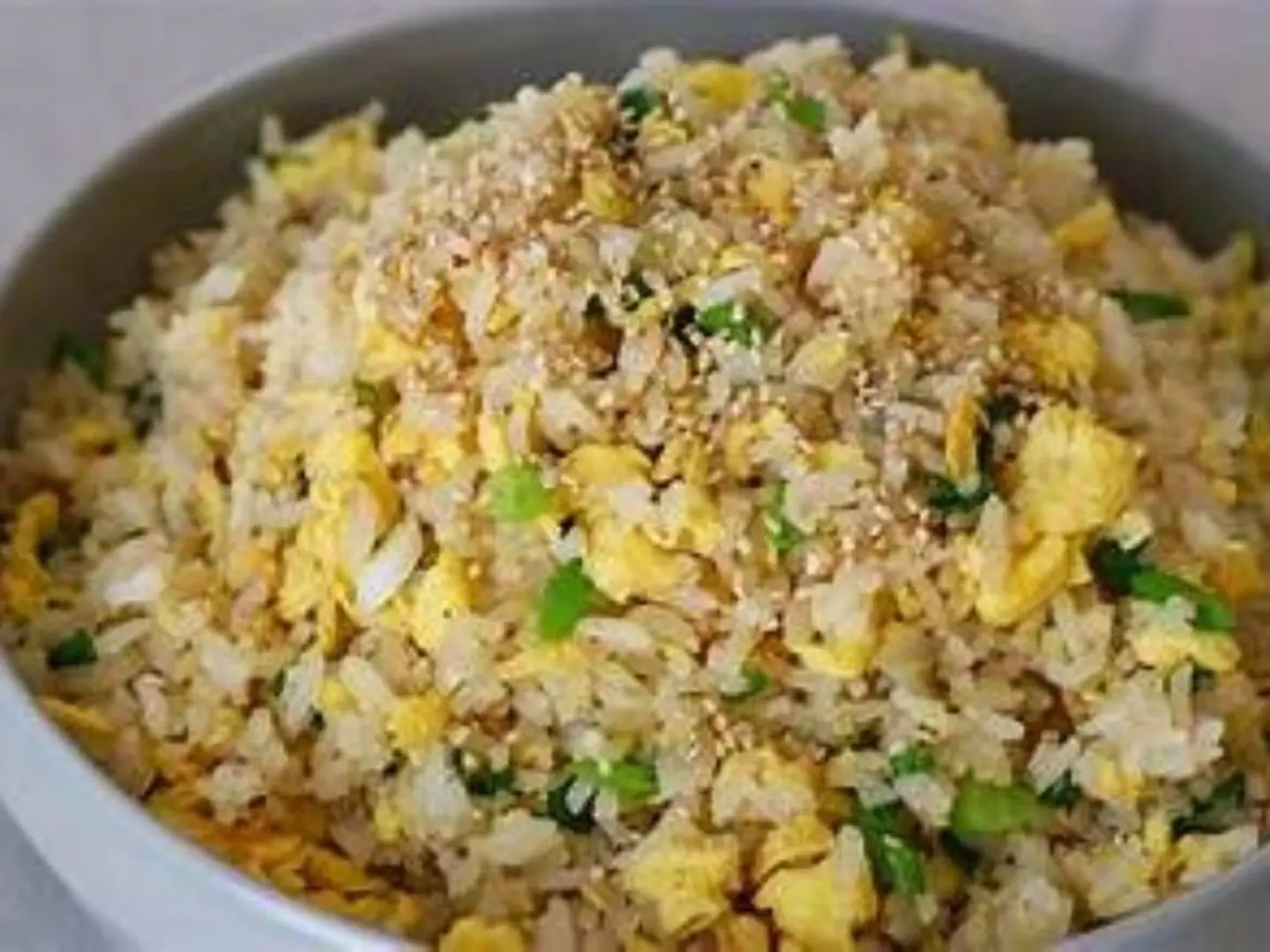 أرز مقلي بالبيض