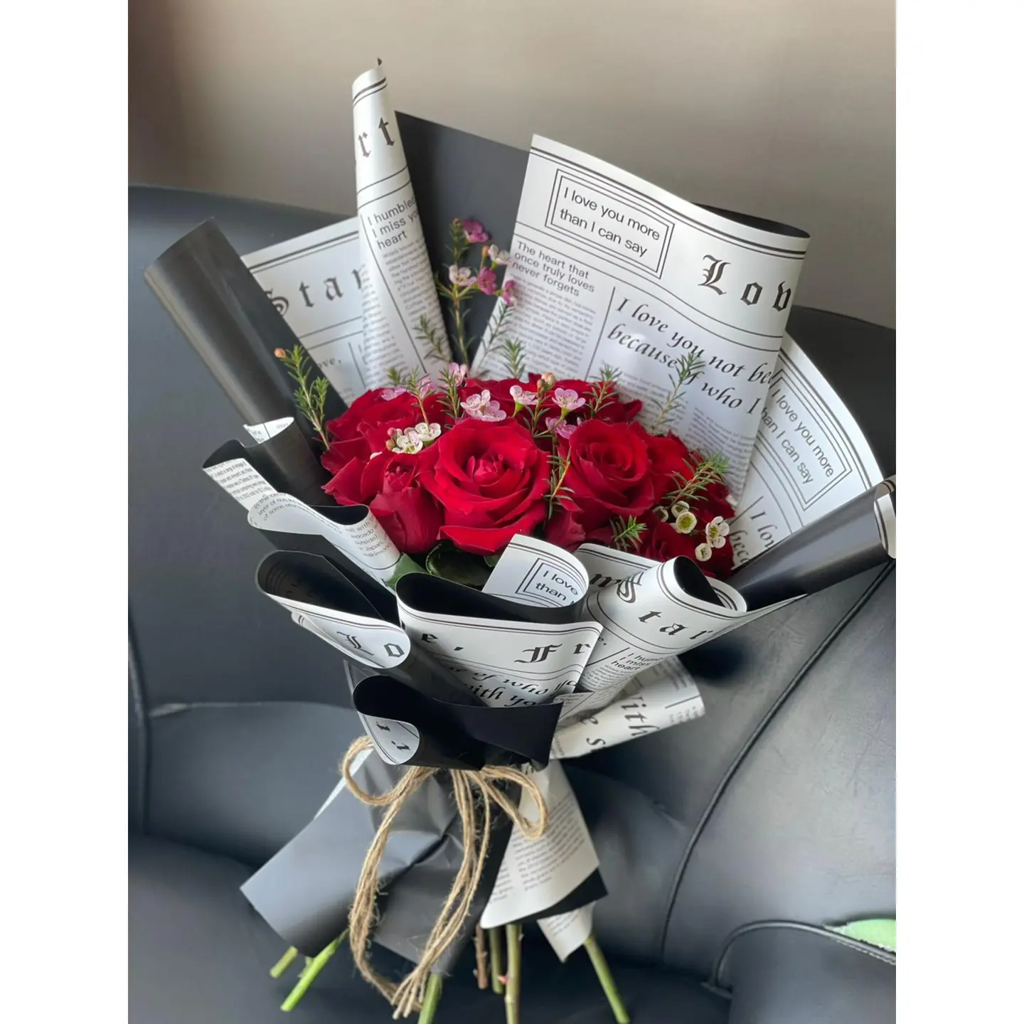 باقة روز طبيعية B23