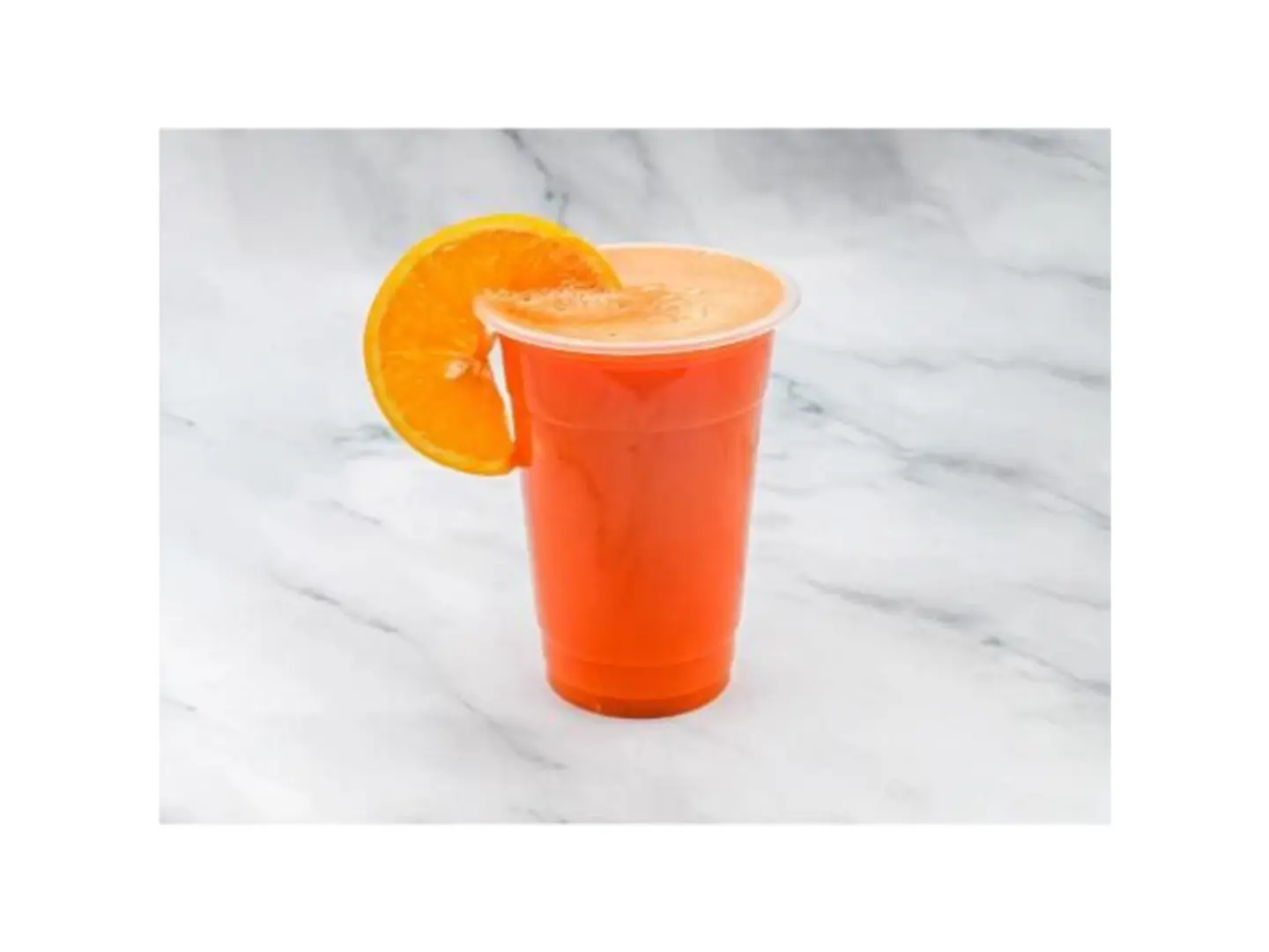 Peach With Orange