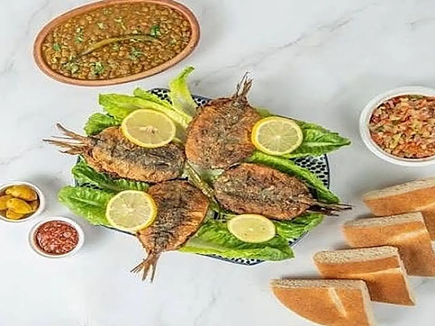سردين مقلي