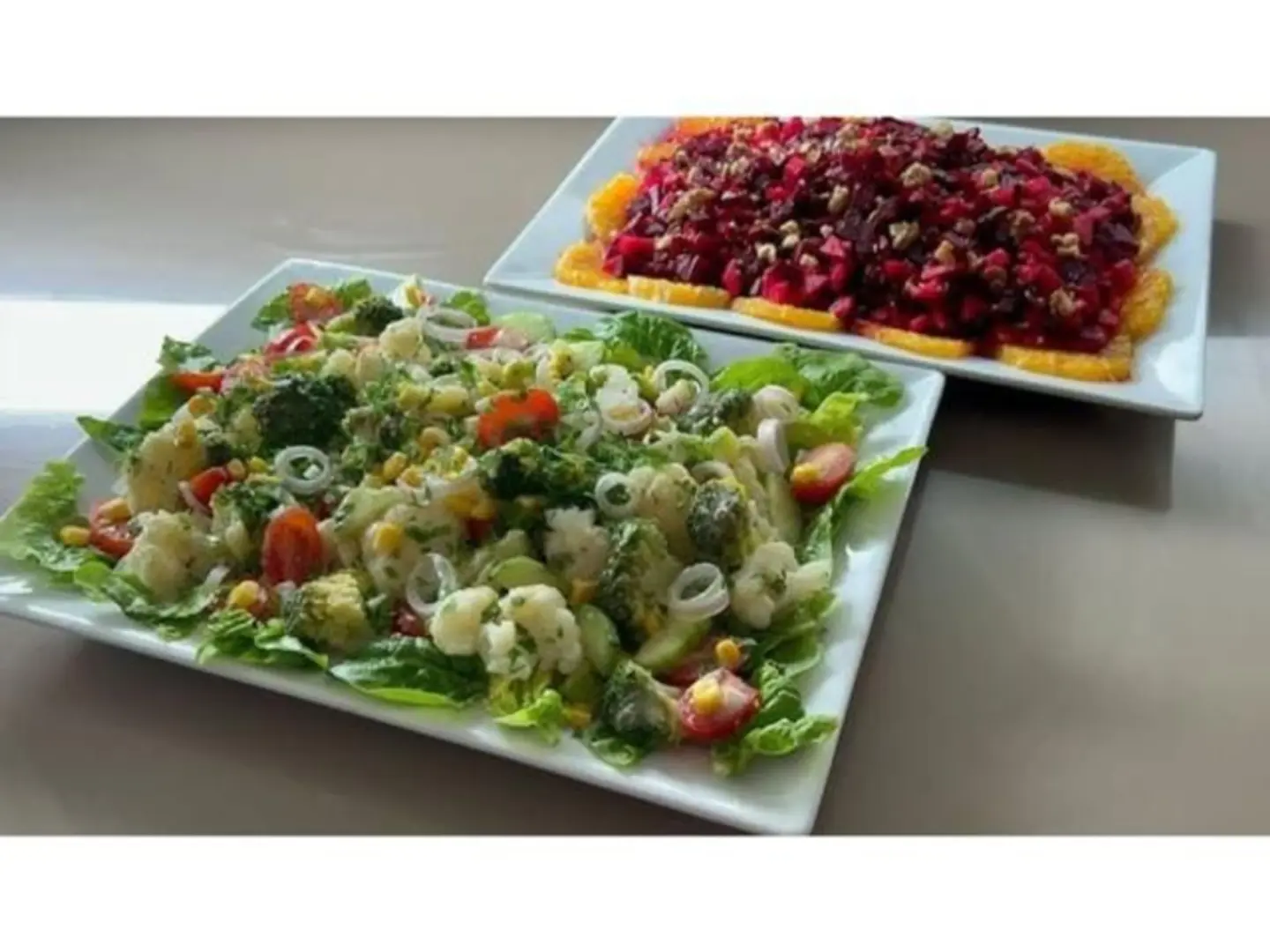 2 Mixed Salads
