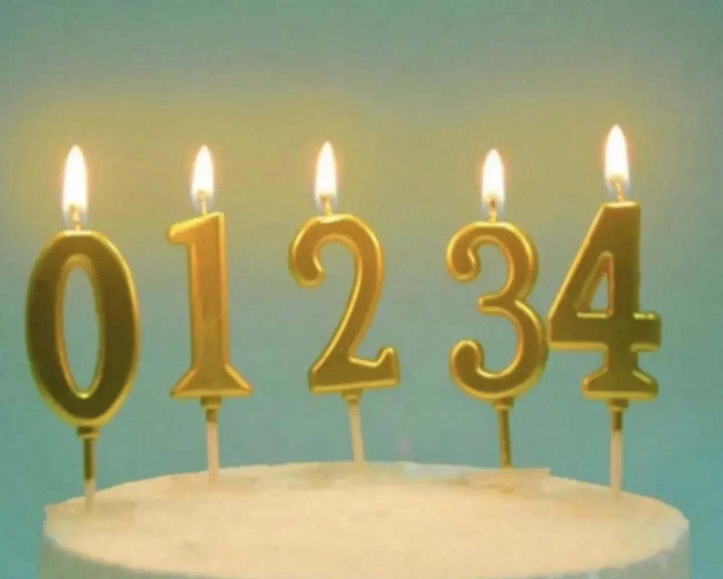 Golden Number Candles