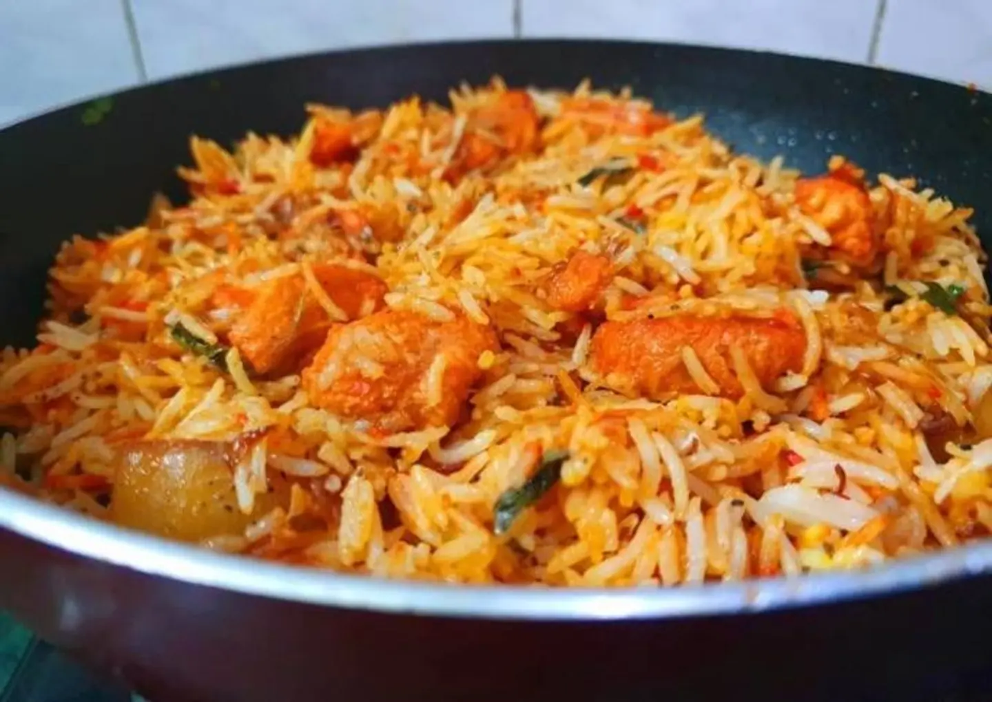 Chicken 65 Biriyani