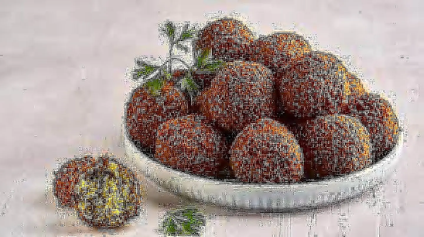 Four Falafel Pieces