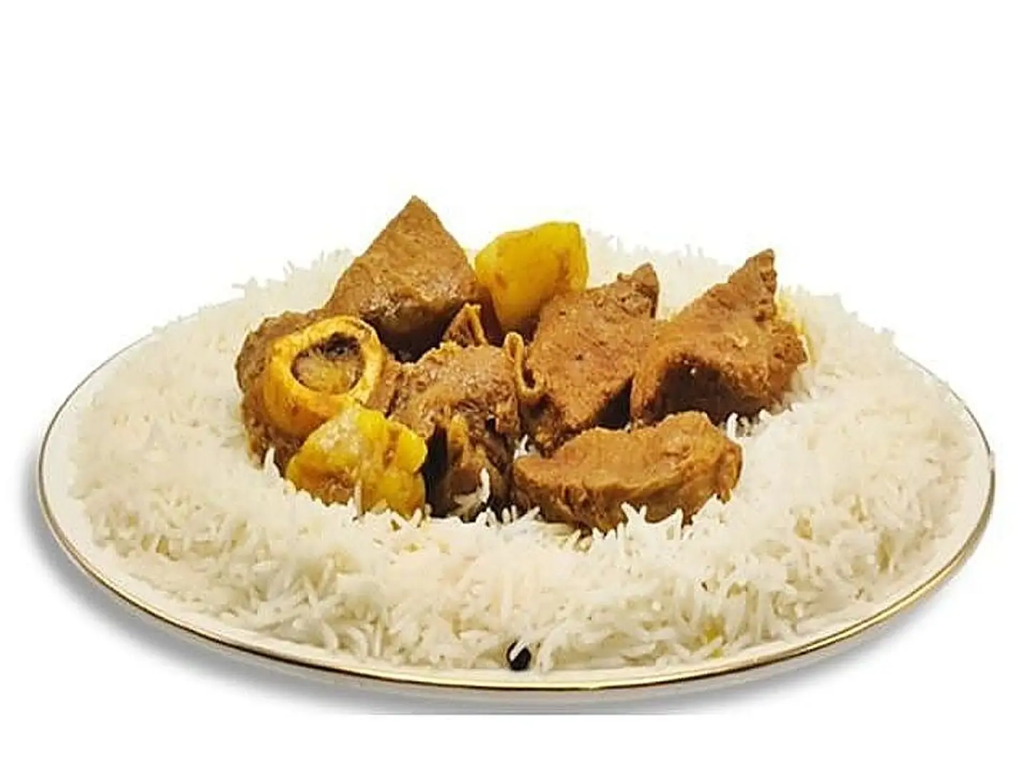برمة لحم مع رز