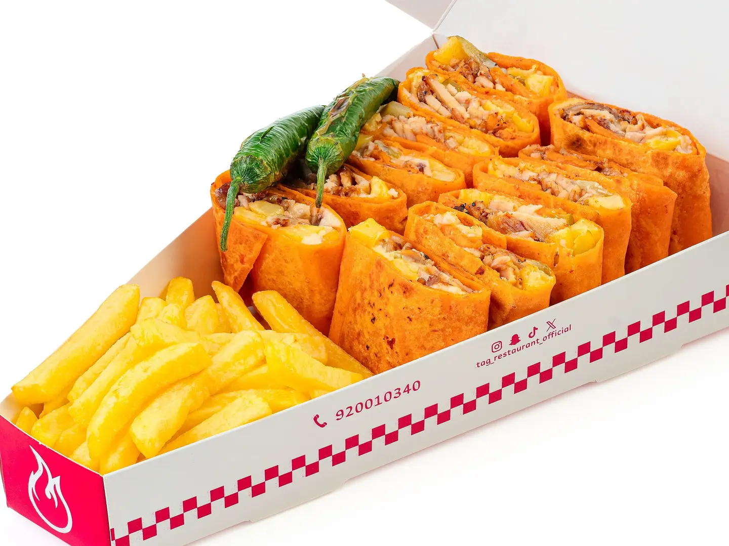 Arabic Shawarma Box (12 Pieces)