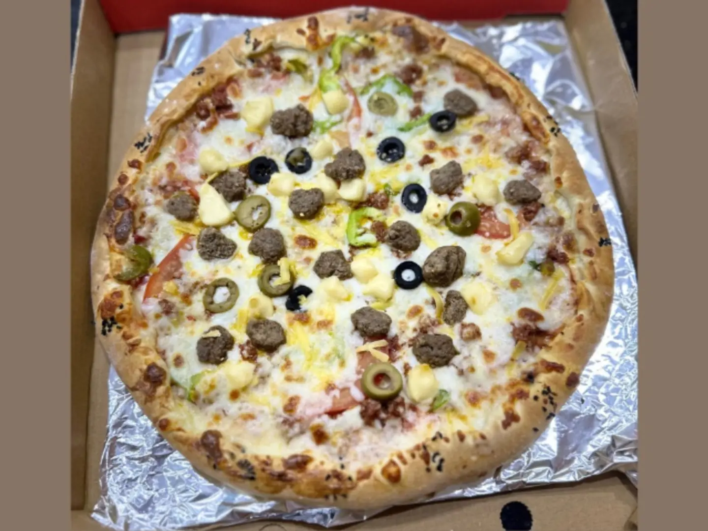 Meat Slices Pizza Mid