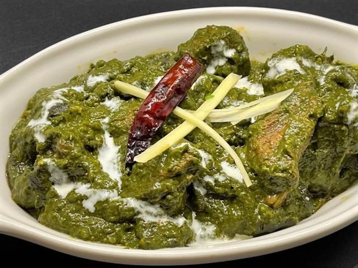 Saag Gosht Mustard Green With Mutton