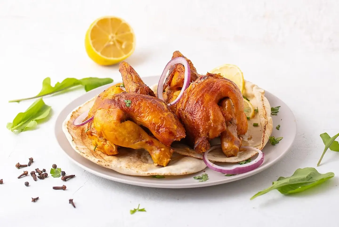دجاج شواية - نص حبة دجاج