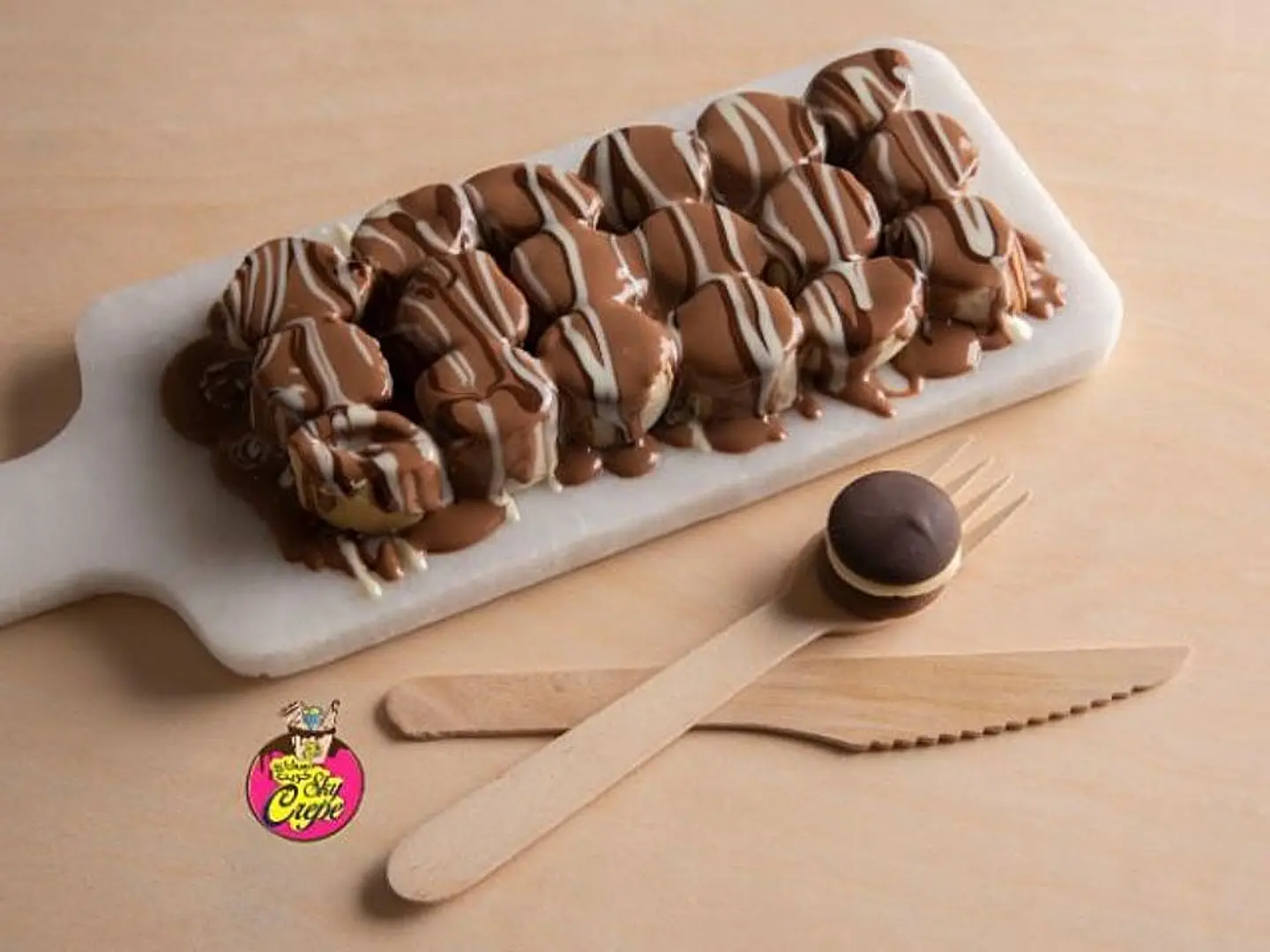 Belgian Chocolate Sushi Crepe