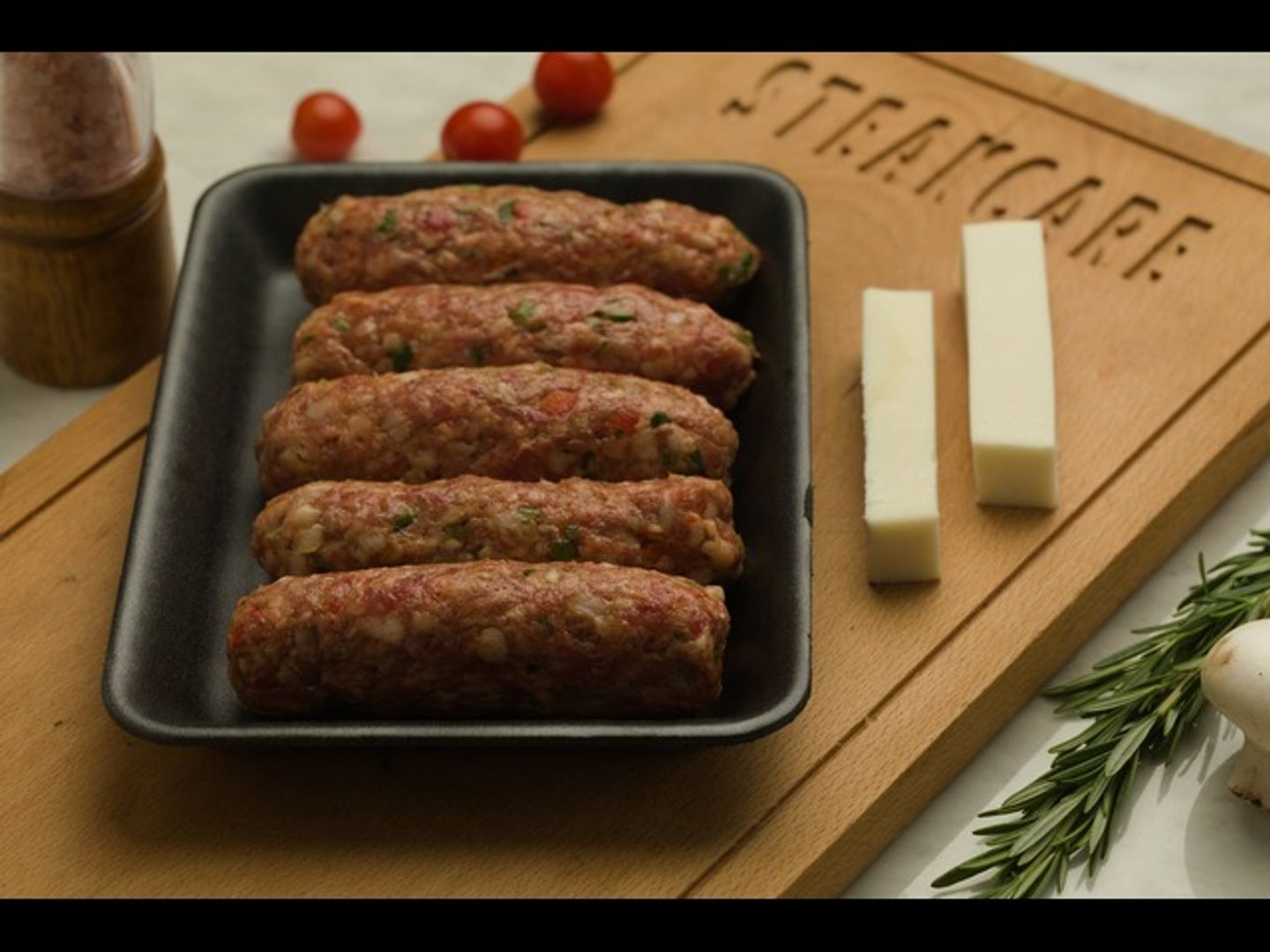 Meat Kofta With Kashkaval Cheese