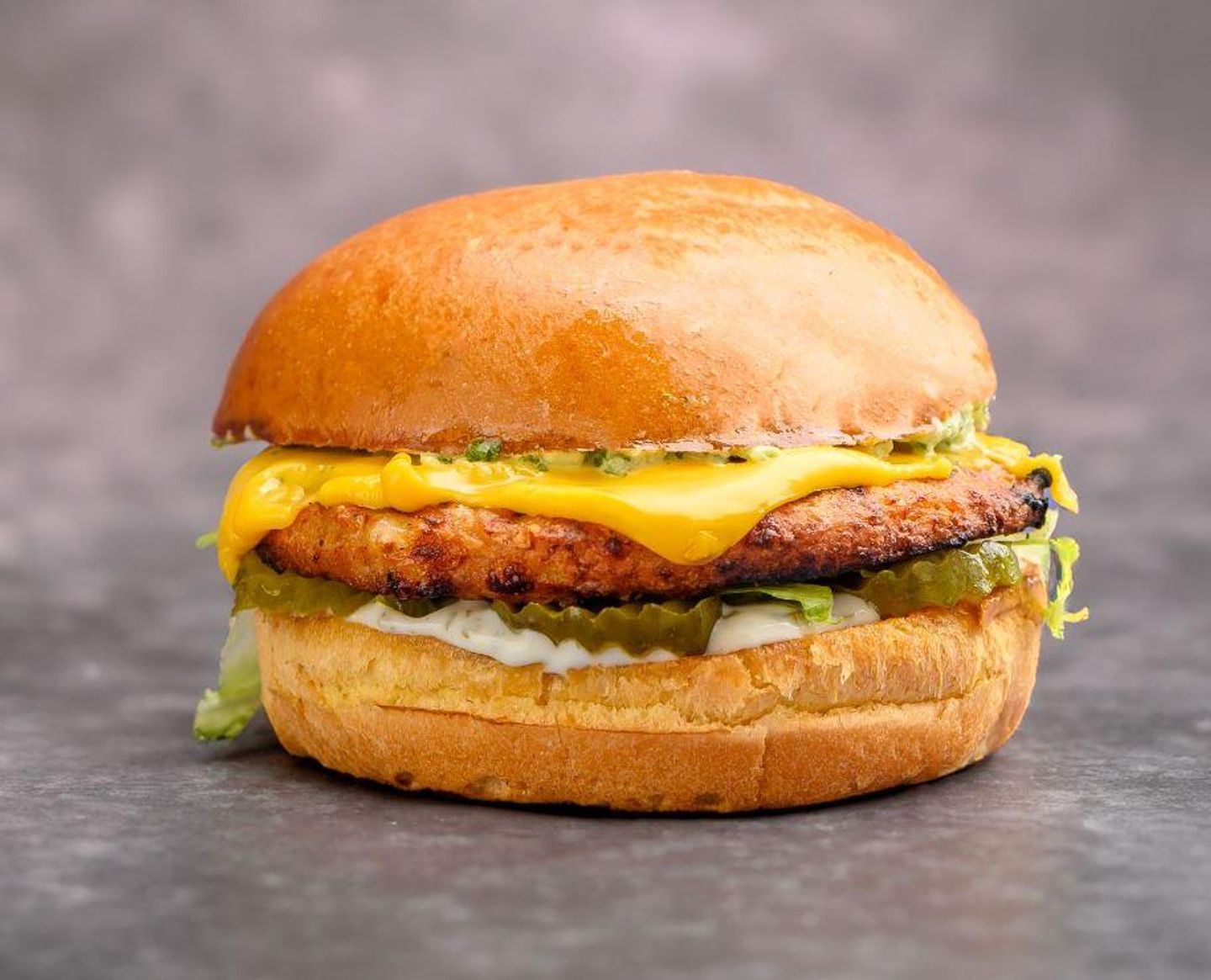 Chicken Burger With Cheese
