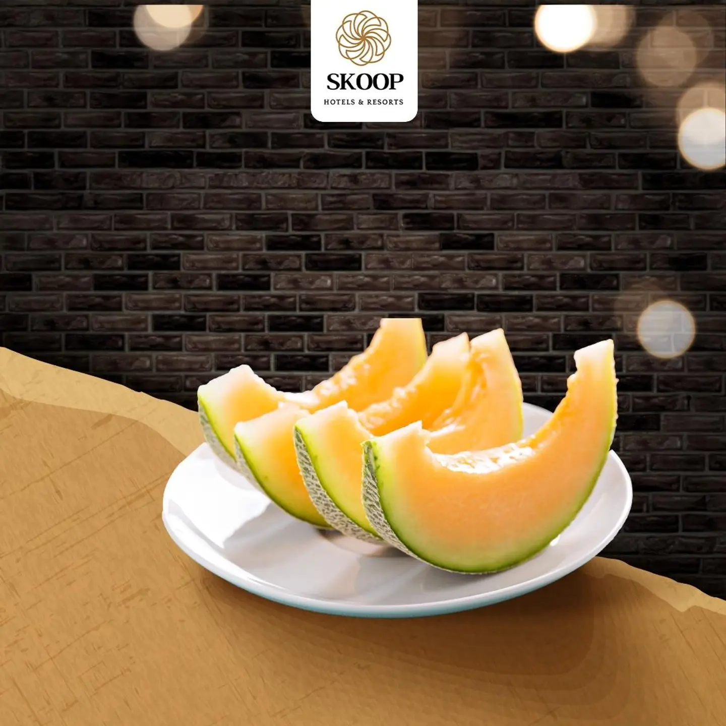 Cantaloupe Plate