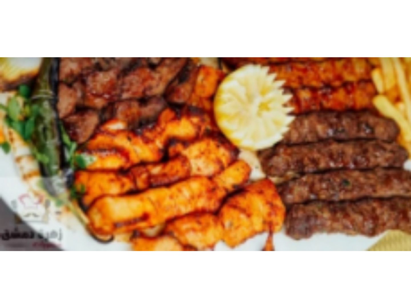 كباب لحم بلدي - صحن