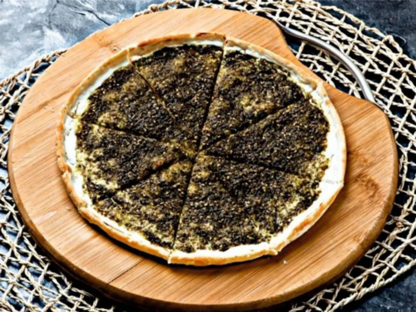 Labneh And Thyme Manakish Mid